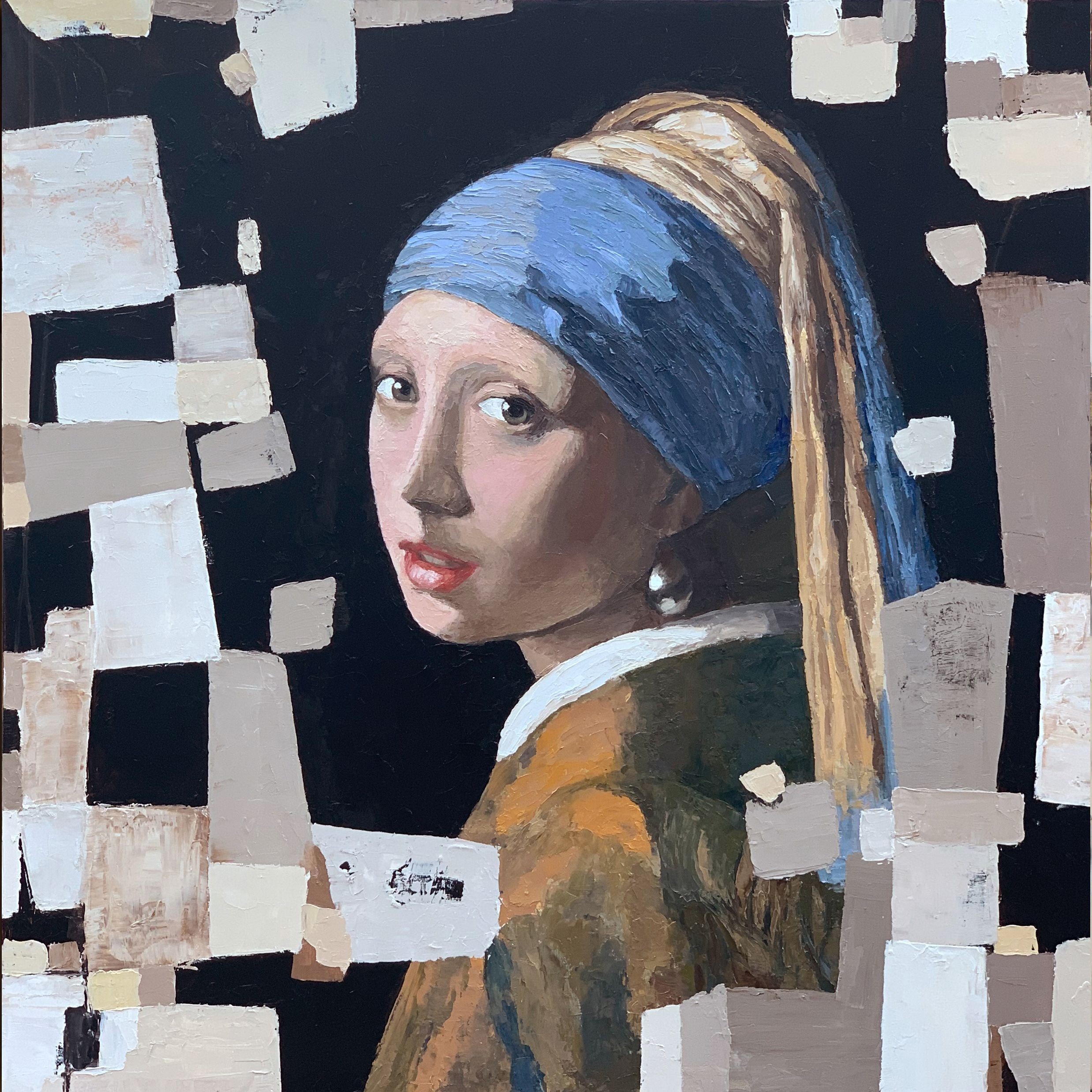 Julia Niiazbekova, Girl with a Pearl Earring Julia Niiazbekova, Girl with a Pearl Earring