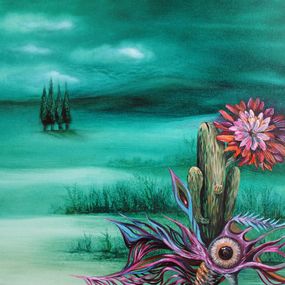 Peinture, Cactus Flower, Ia Liparteliani