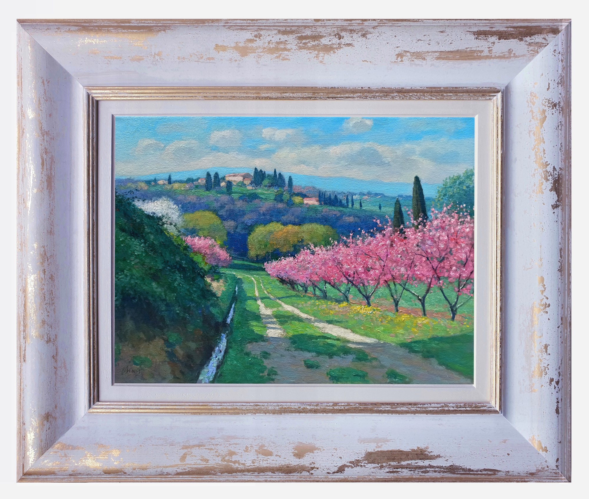 Riccardo Chirici, Flowery peach trees Riccardo Chirici, Flowery peach trees