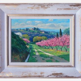 Pittura, Flowery peach trees, Riccardo Chirici
