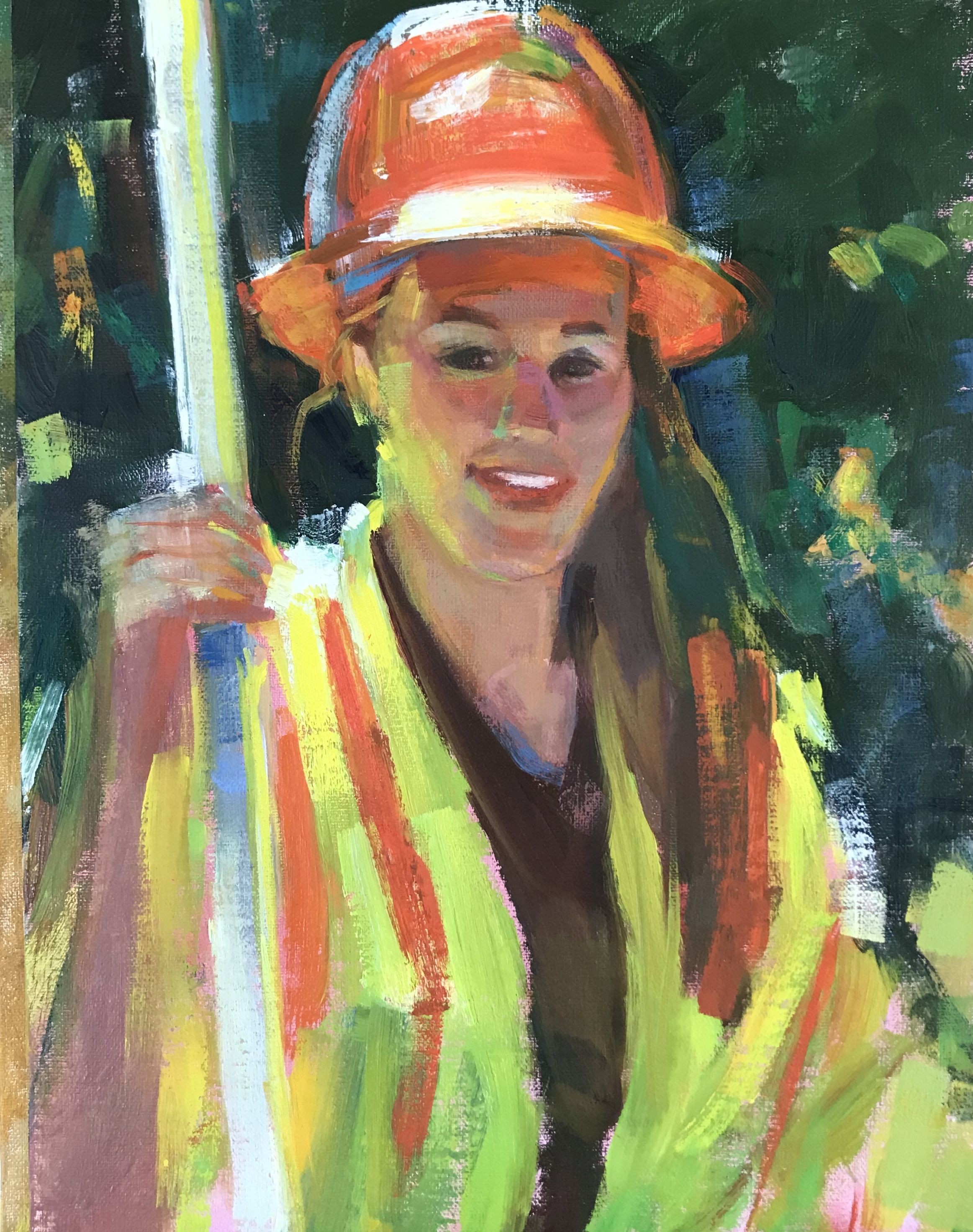 Julie Wende, Woman at work Julie Wende, Woman at work