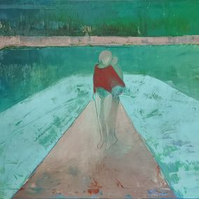Painting, Pool 11, Karina Antonczak