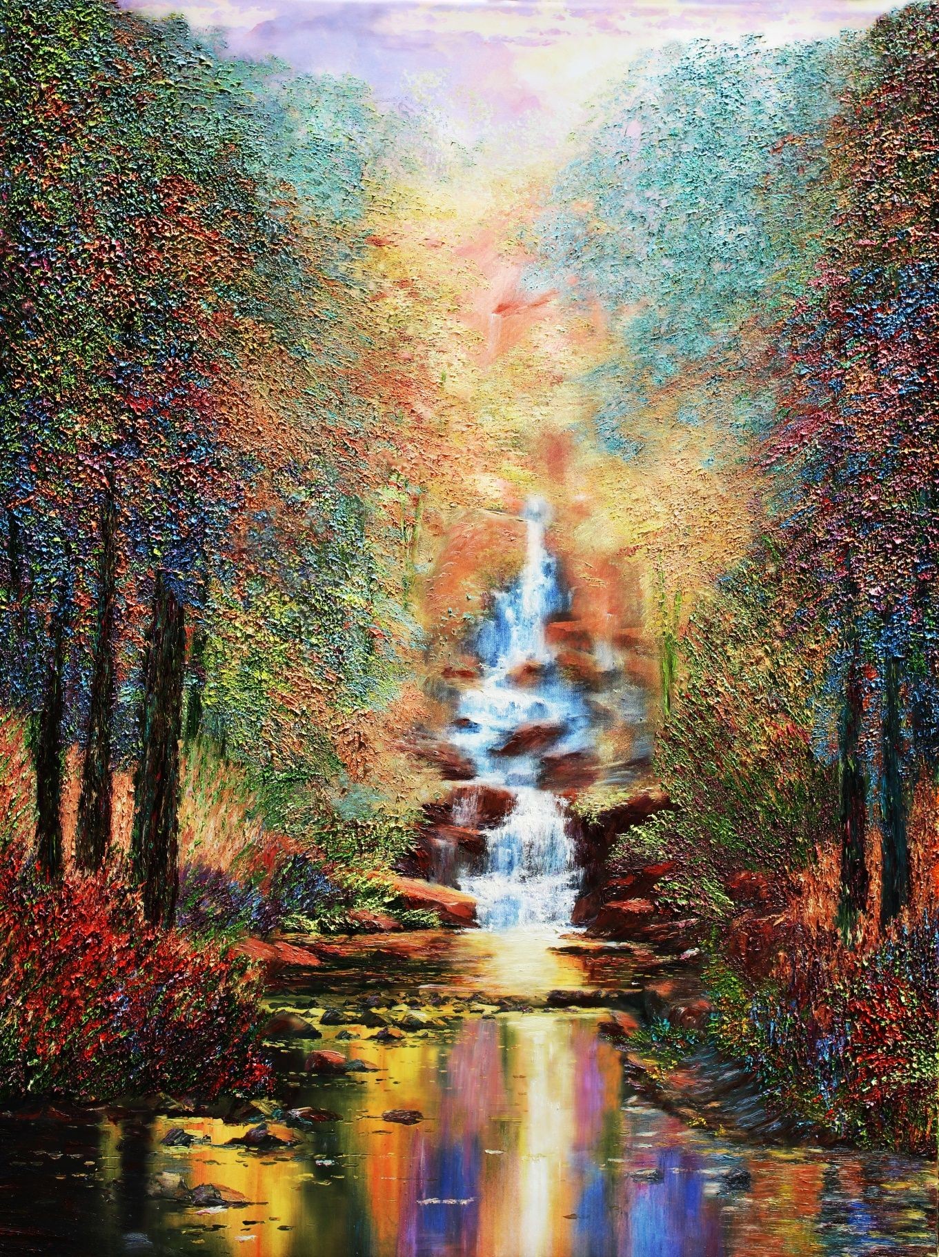 Kenneth Halvorsen, Enchanted Falls Kenneth Halvorsen, Enchanted Falls