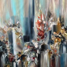 Pintura, Crystal flowers, Khrystyna Kozyuk