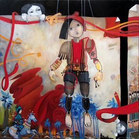 Print, le pantin a la clé ( sur dibond 3mm), Jean-Louis Mendrisse