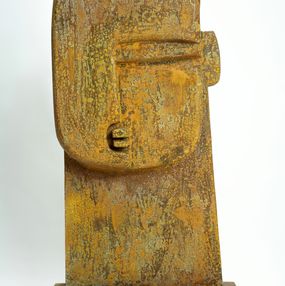 Escultura, Cabeza oxidada, Antonio Martinez Ruiz