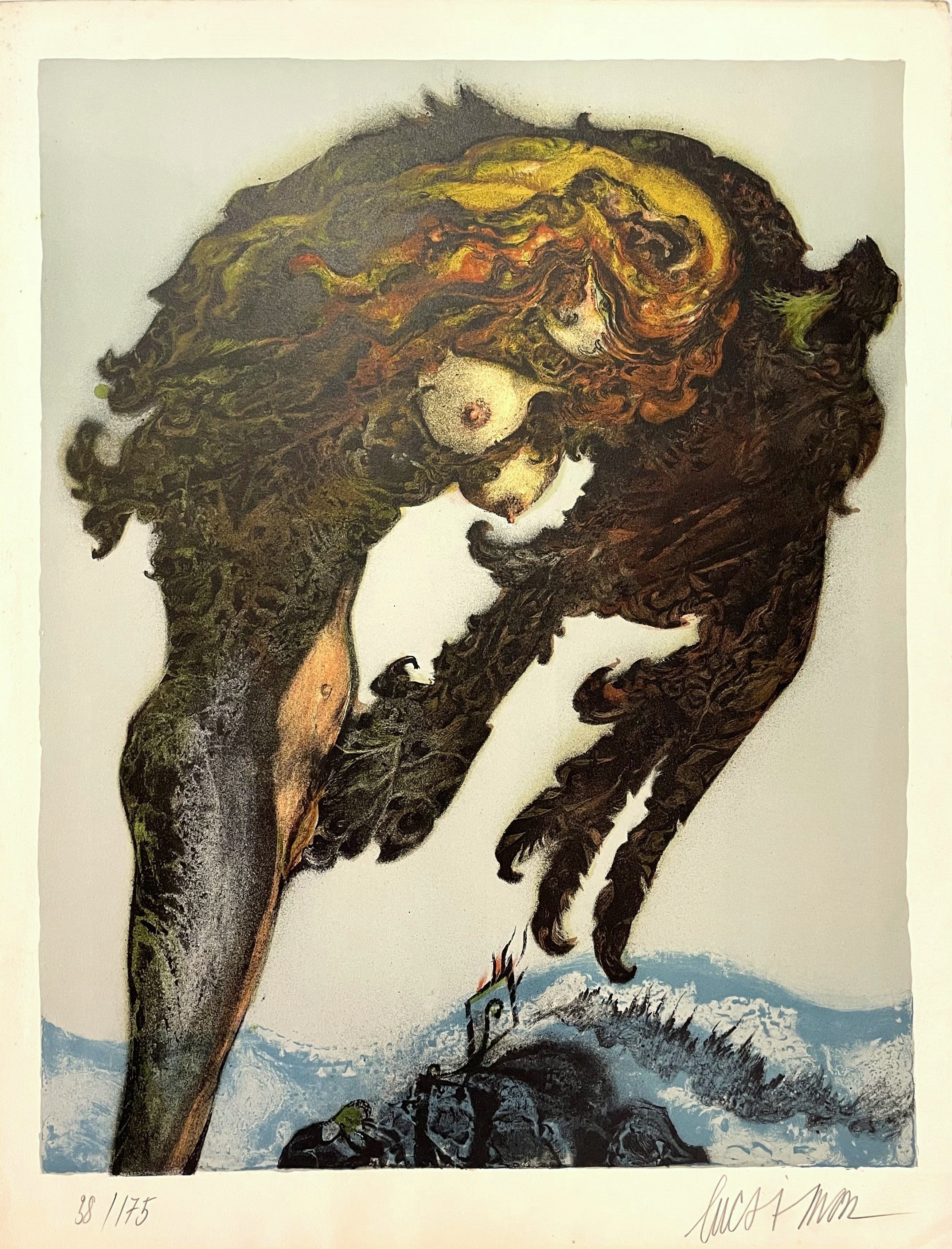 Luc Simon, La Femme à plumes Luc Simon, La Femme à plumes