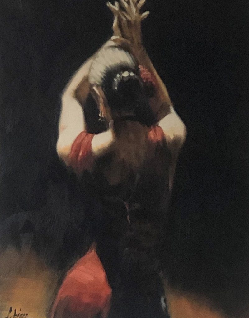 Fabian Perez, Flamenco dancer (Red) Fabian Perez, Flamenco dancer (Red)