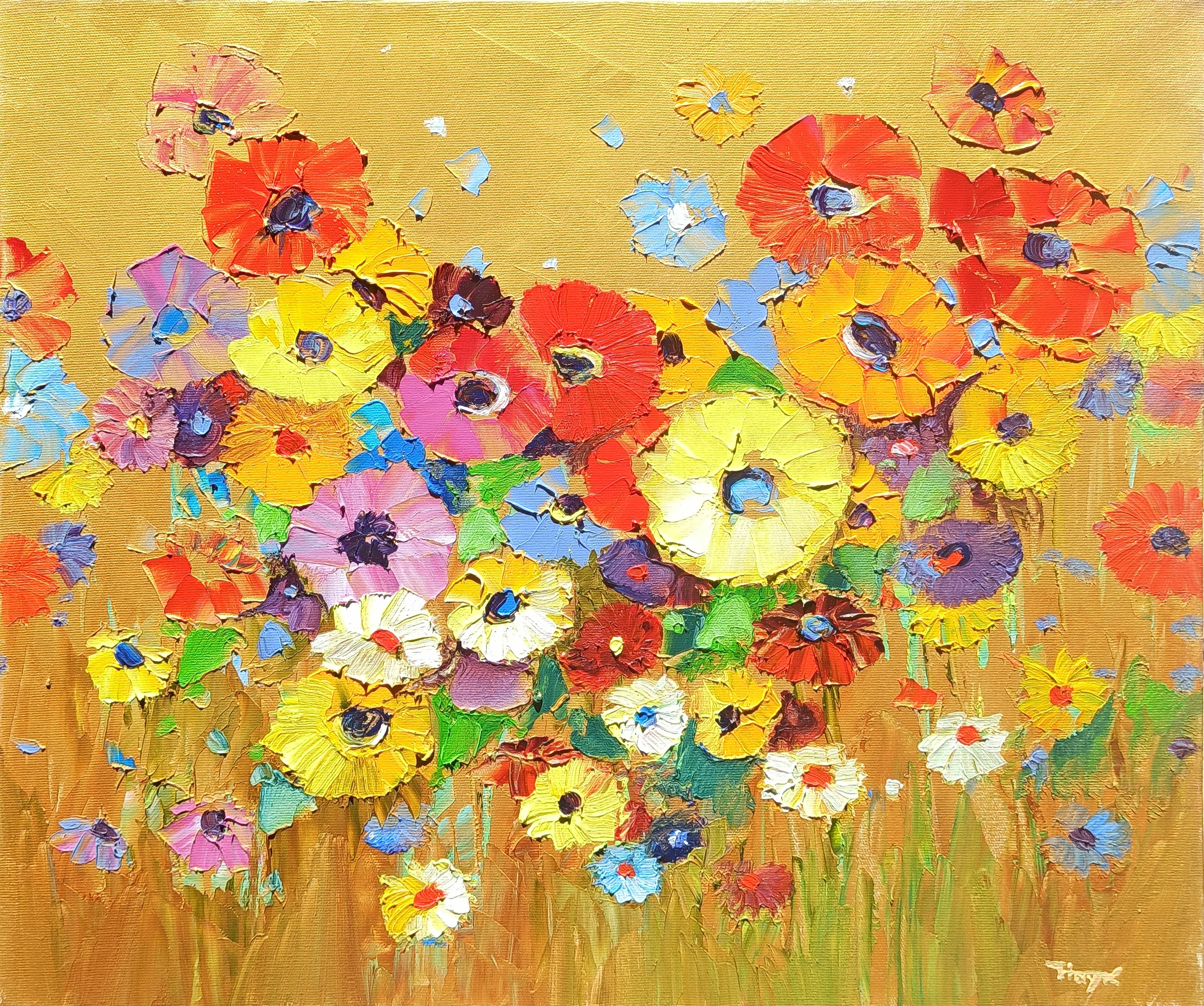 Hayk Miqayelyan, Colorful flowers Hayk Miqayelyan, Colorful flowers