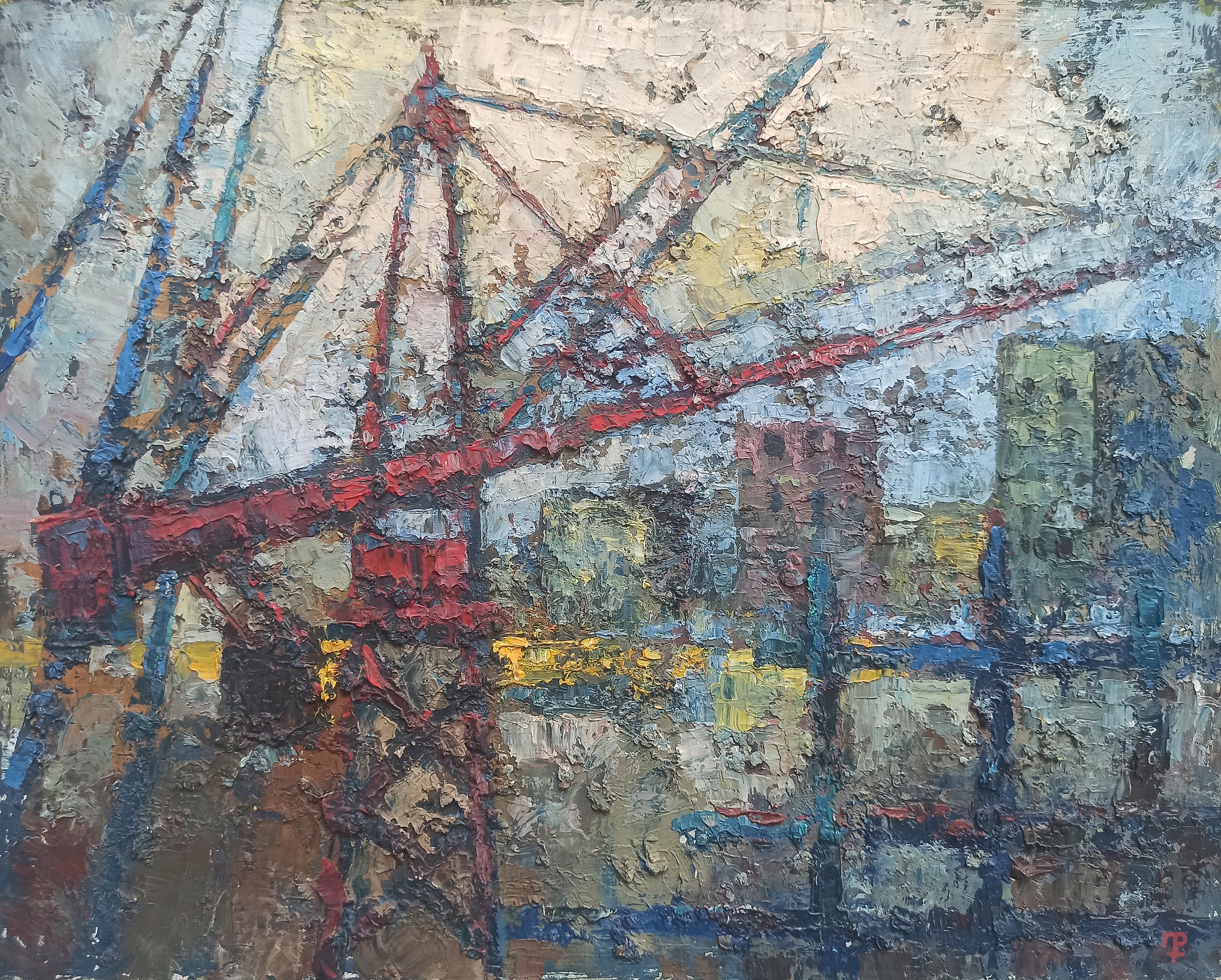 Narek Qochunc, Cityscape - Crane Narek Qochunc, Cityscape - Crane