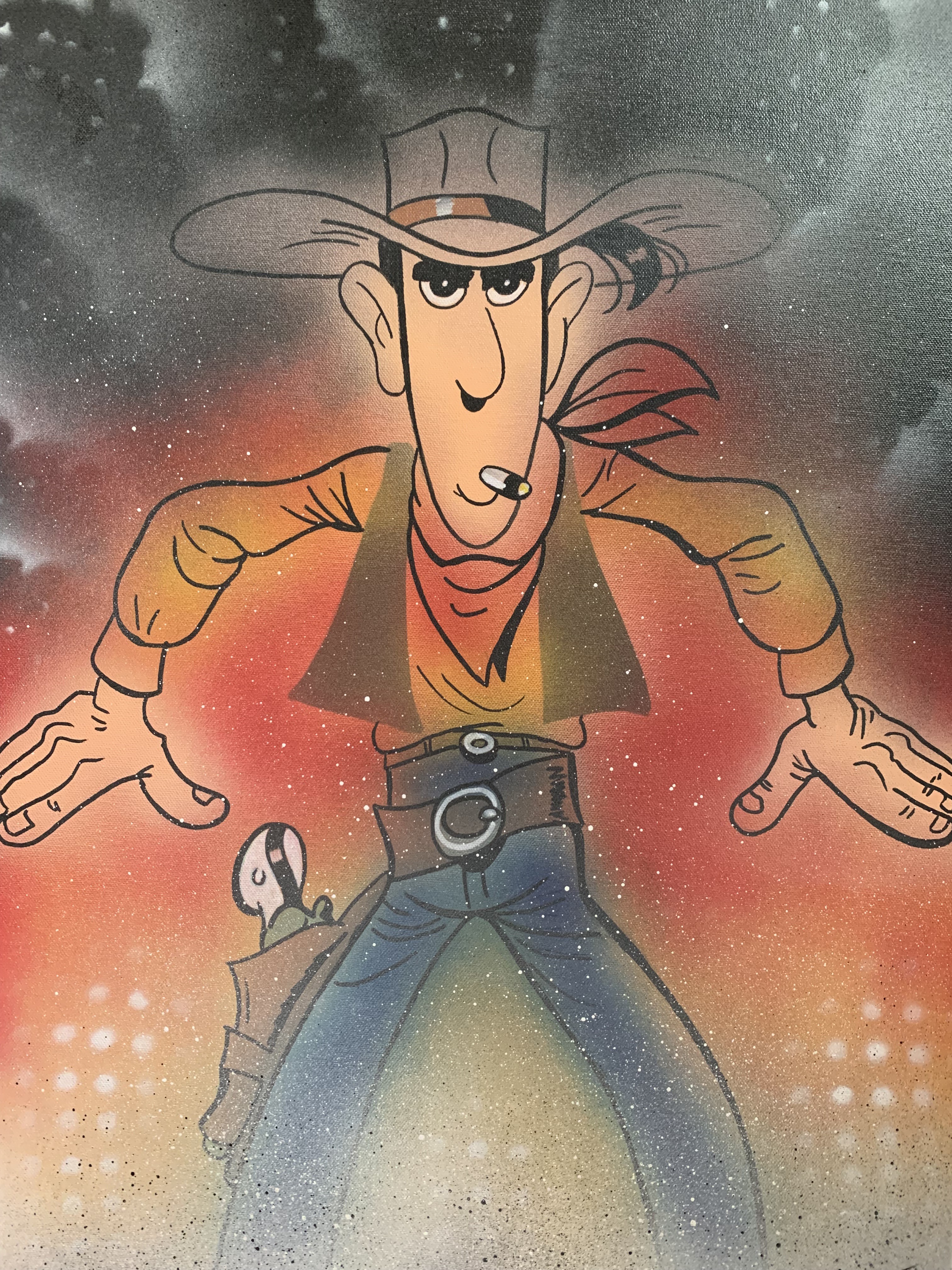 Alvin Silvrants, Lucky Luke Standoff Alvin Silvrants, Lucky Luke Standoff