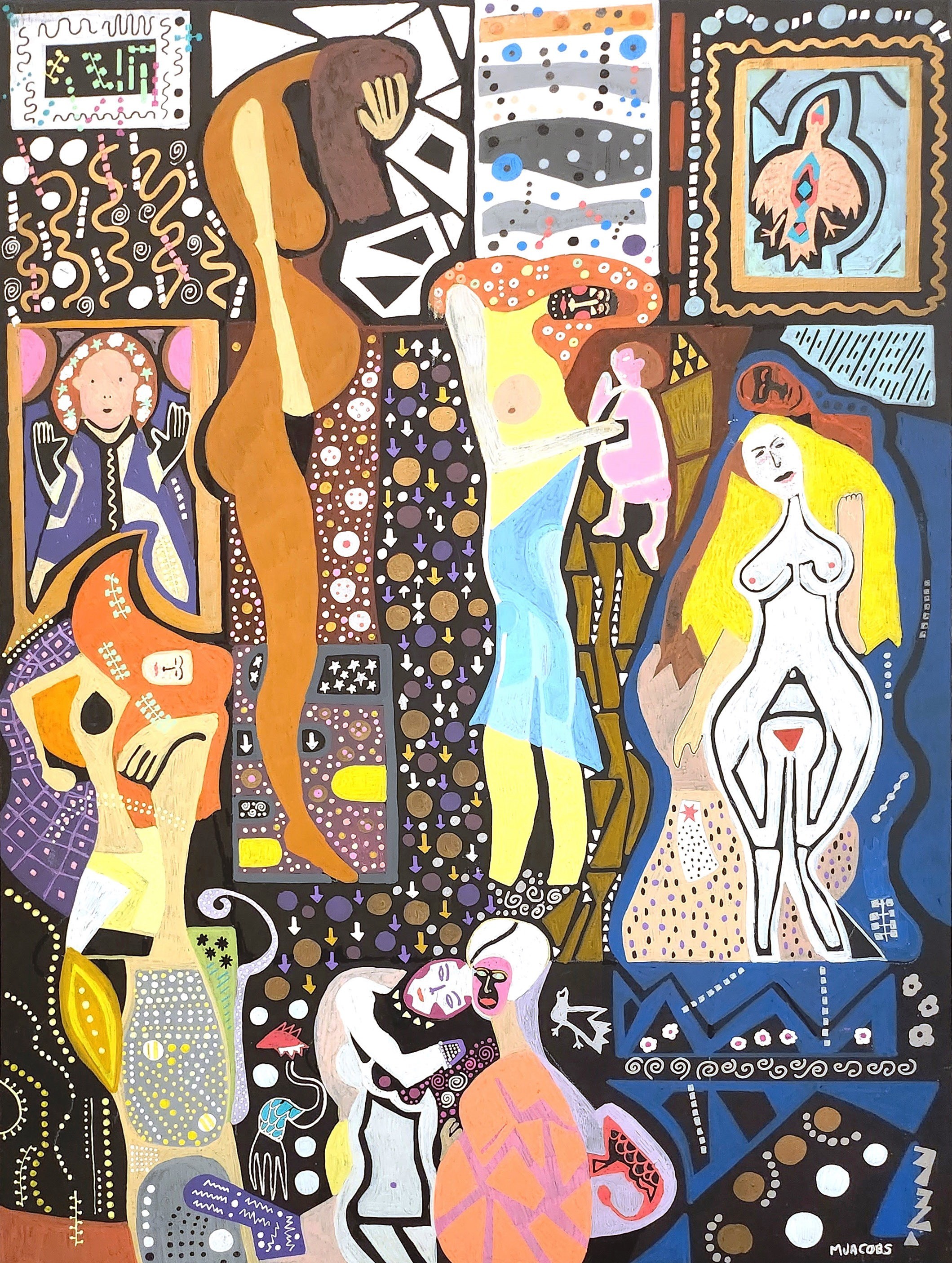 Mike Jacobs, Klimt interprétation #1 Mike Jacobs, Klimt interprétation #1