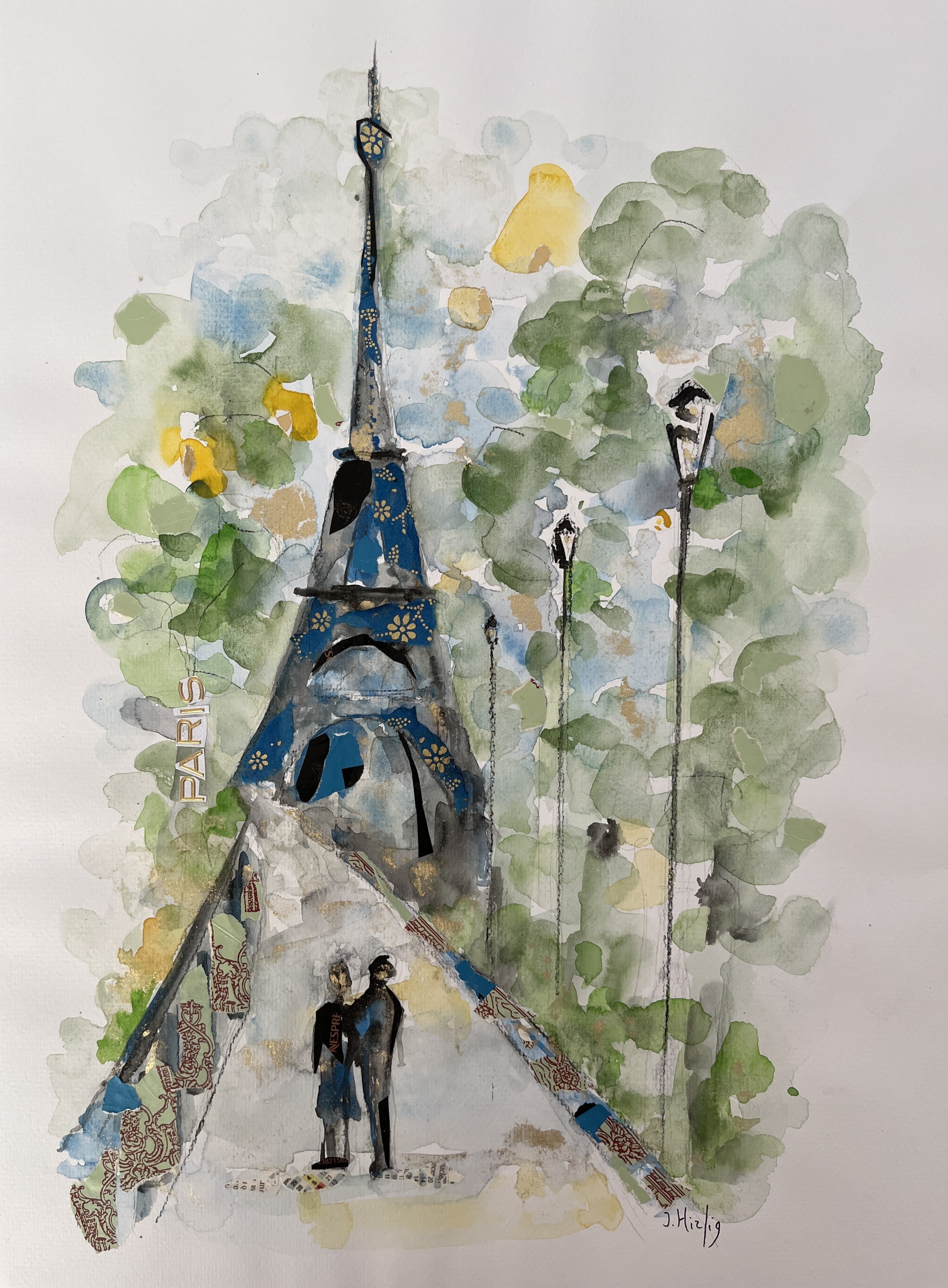 Isabelle Hirtzig, A walk in Paris Isabelle Hirtzig, A walk in Paris