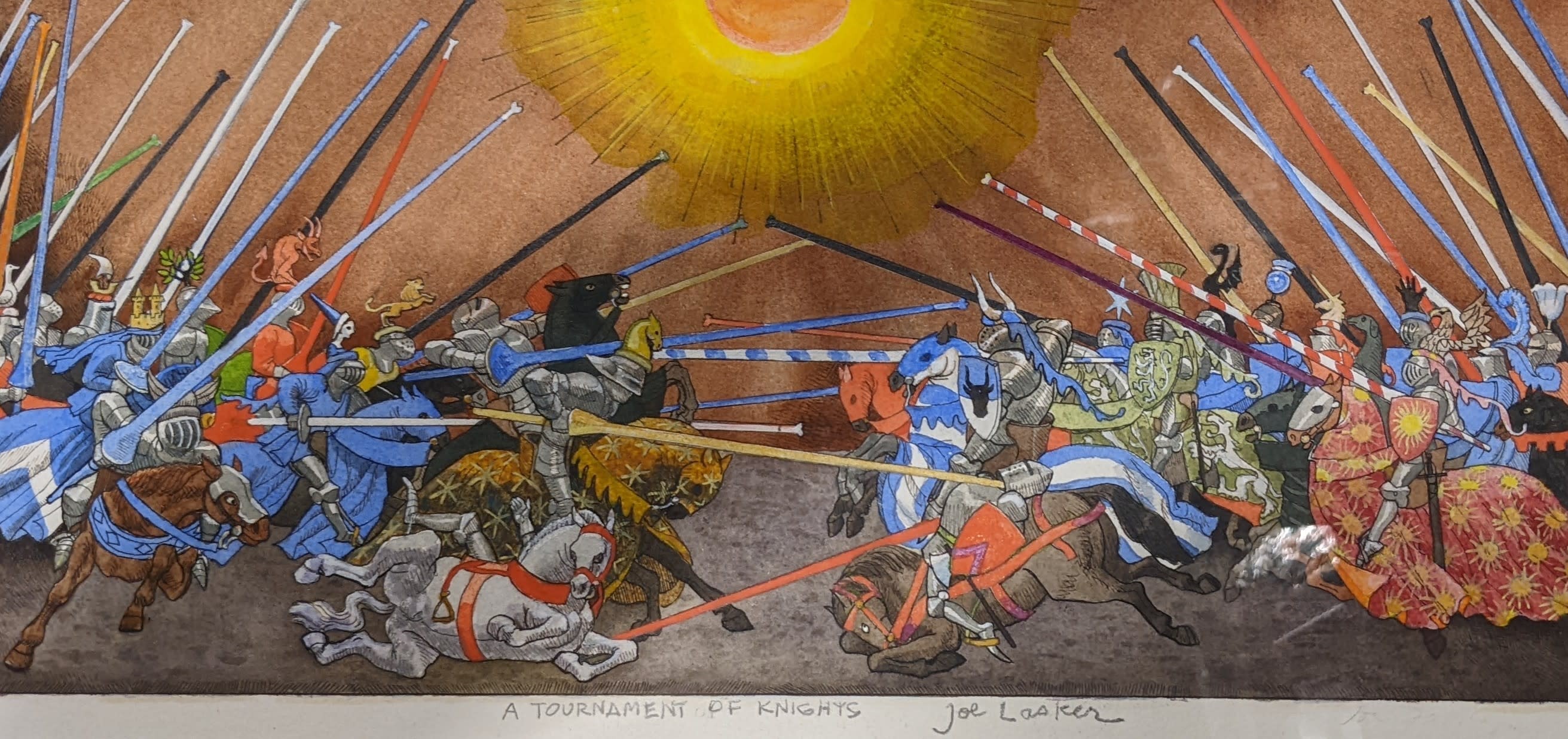 Joe Lasker, A tournament of knights Joe Lasker, A tournament of knights