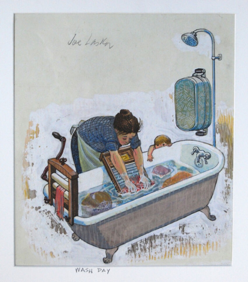 Joe Lasker, Wash day Joe Lasker, Wash day