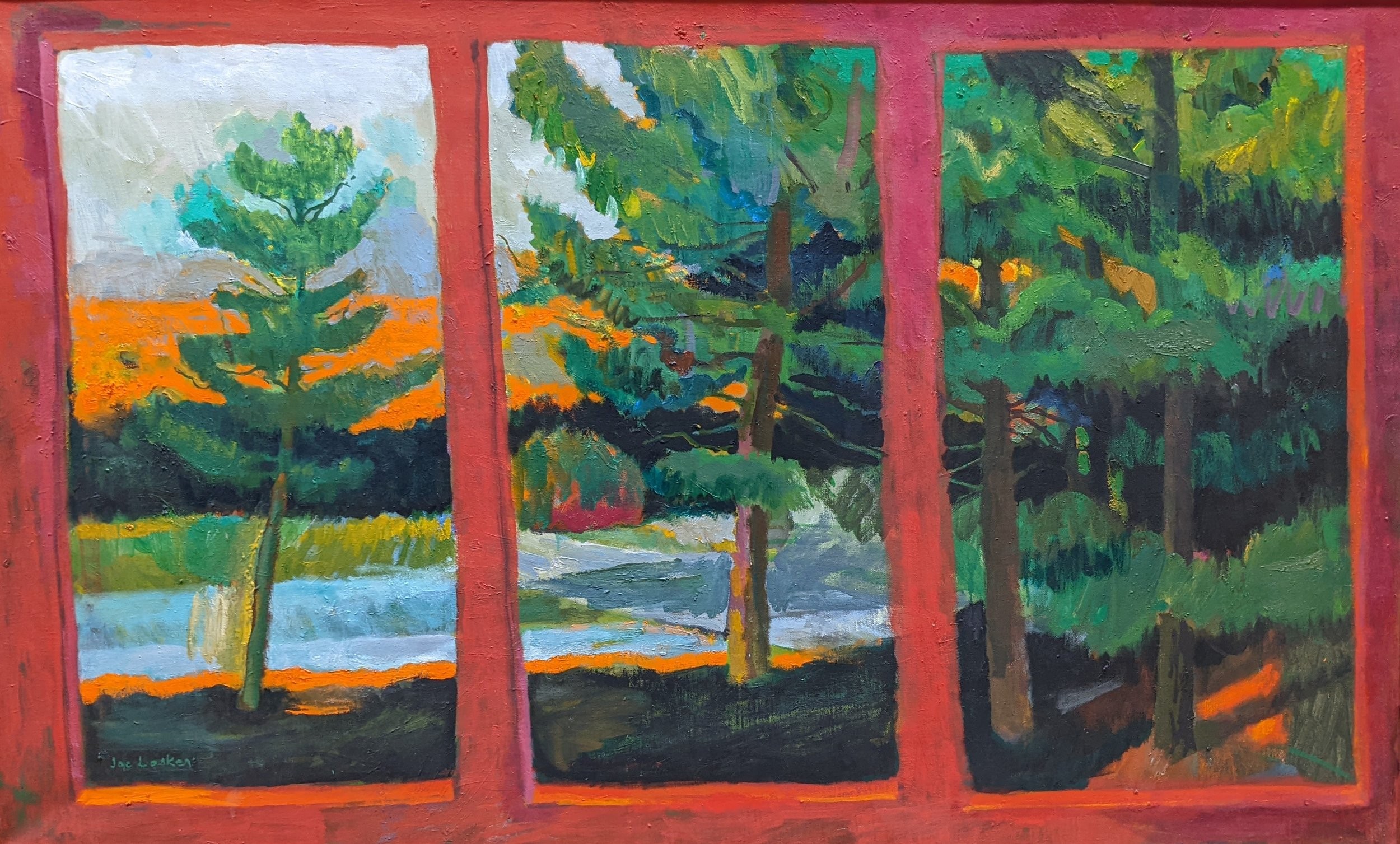 Joe Lasker, Red window Joe Lasker, Red window