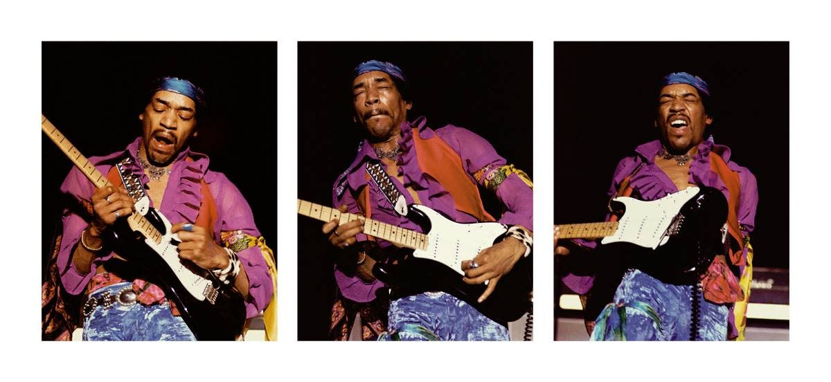 Robert Knight, Hendrix Triptych Robert Knight, Hendrix Triptych