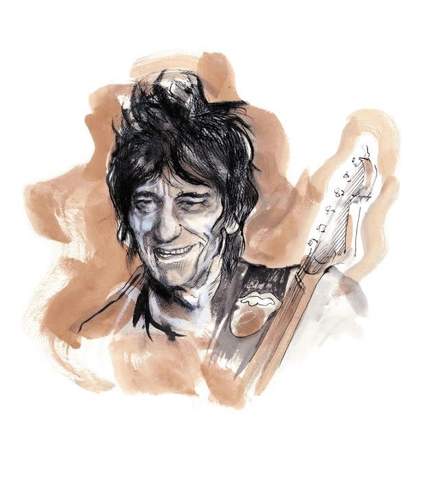 Ronnie Wood, Drawn to Life: Ronnie Ronnie Wood, Drawn to Life: Ronnie