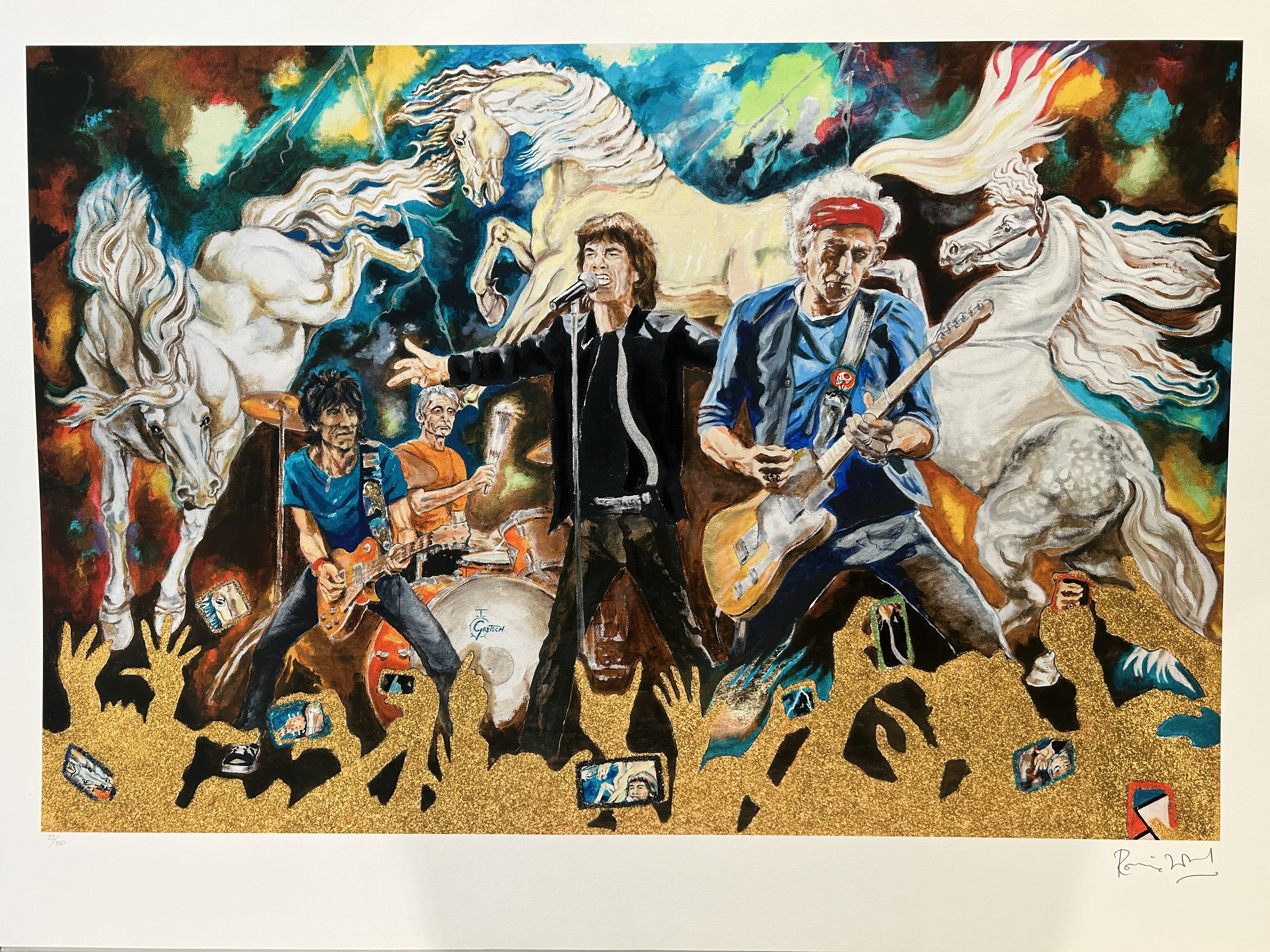Ronnie Wood, Electric horses Ronnie Wood, Electric horses