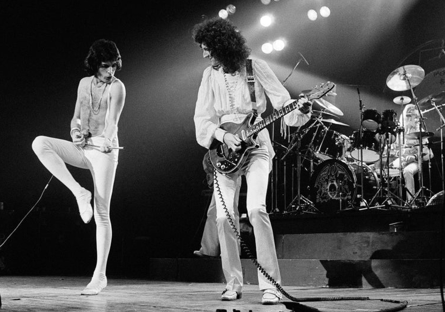 Bob Gruen, Queen, MSG, NYC 1977 Bob Gruen, Queen, MSG, NYC 1977