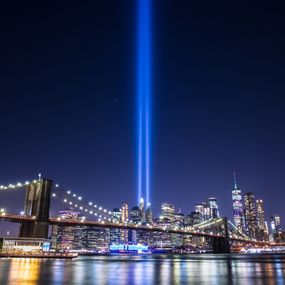 Fotografía, New York City, Tribute in light I, Gauthier Bouret