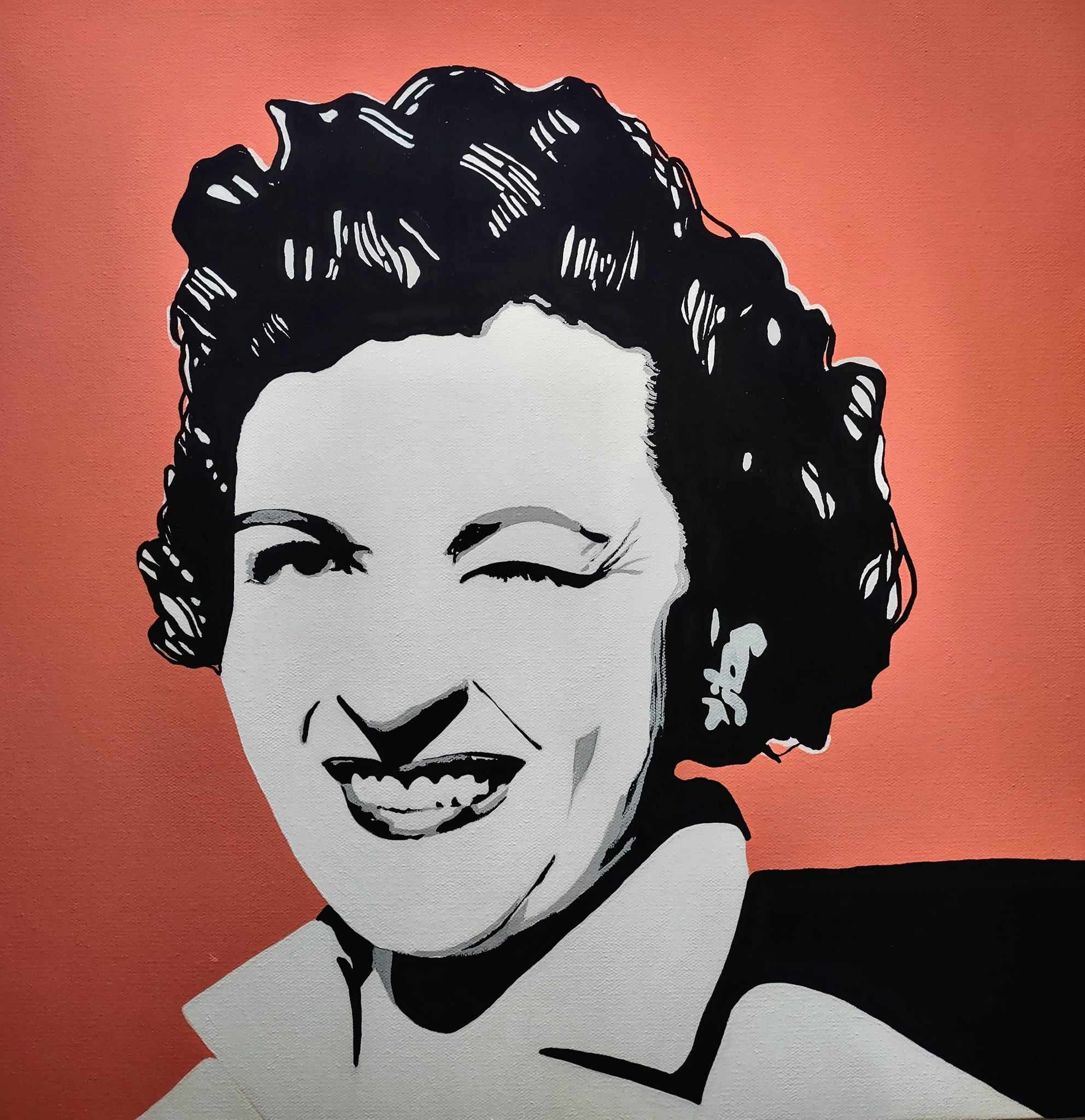 Amy Edwards, Winking Betty White Amy Edwards, Winking Betty White