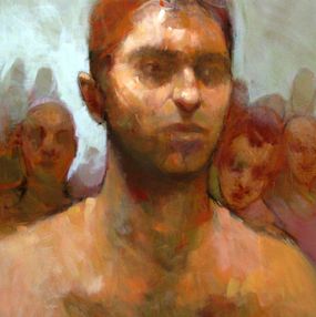 Painting, The theban, Olivier Massebeuf