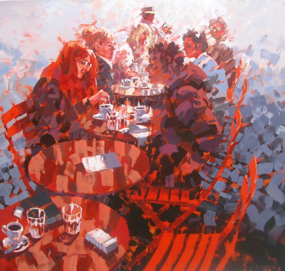 Rudyard Heaton, Orange terrasse Rudyard Heaton, Orange terrasse
