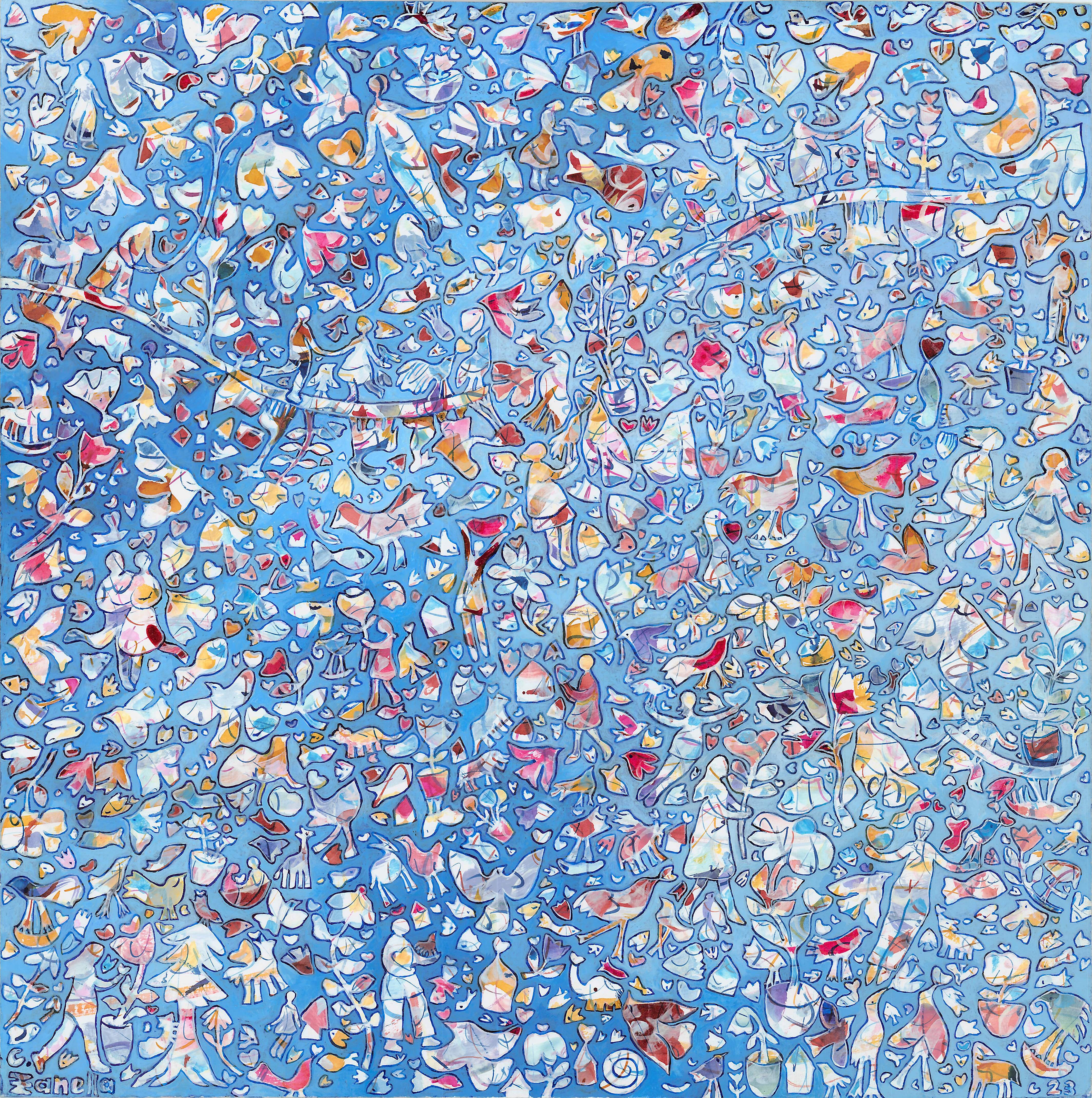 Christine Zanella, Being is love / 415 Christine Zanella, Being is love / 415