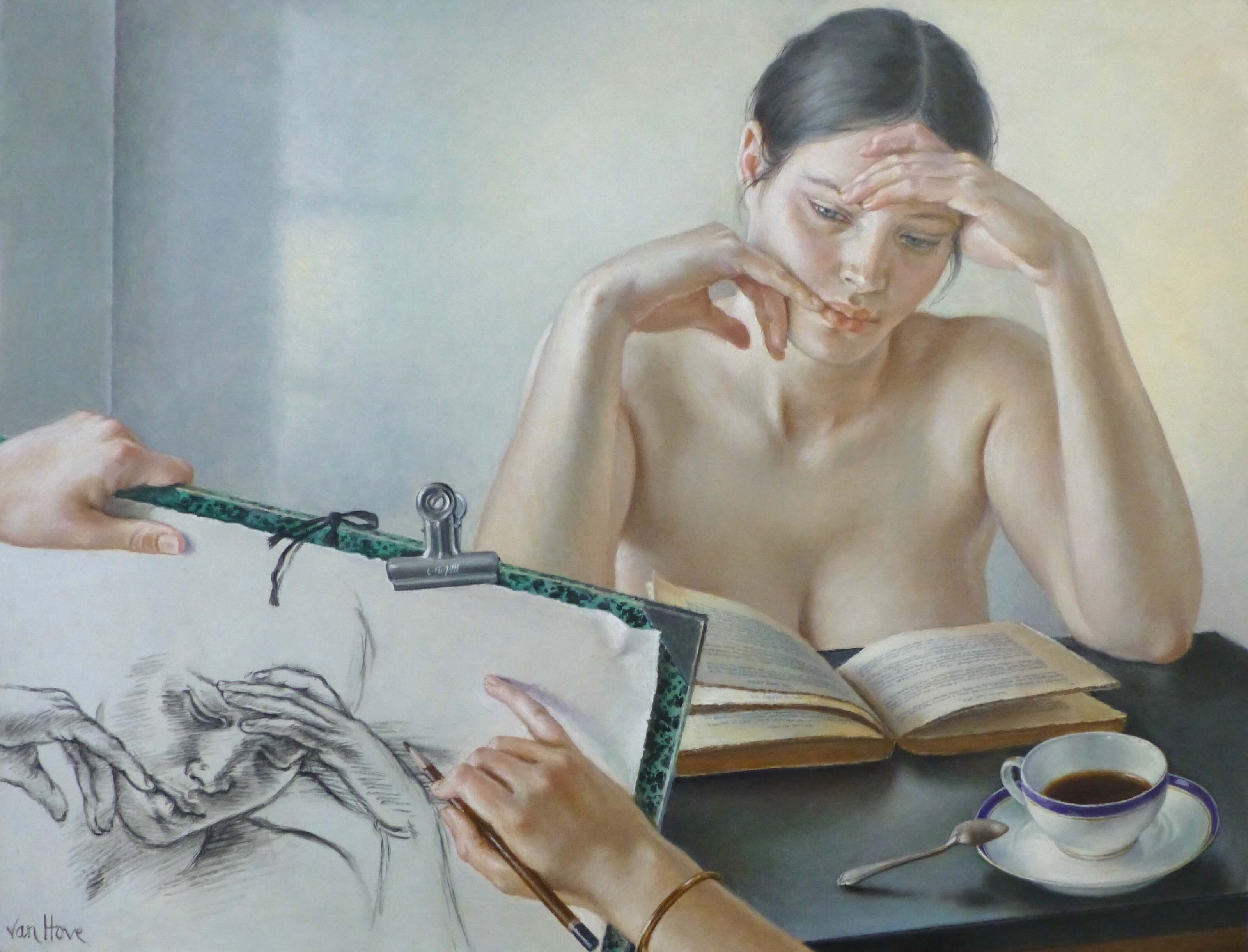 Francine Van Hove, Dessiner Francine Van Hove, Dessiner