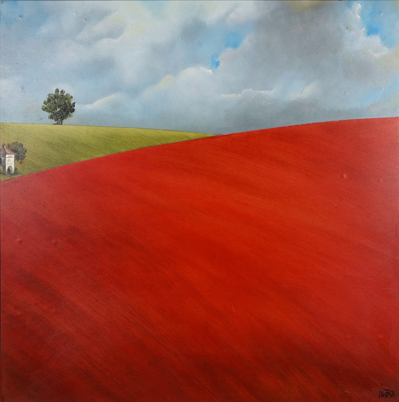 Brigitte Cailleau, Champ de coquelicots... Brigitte Cailleau, Champ de coquelicots...