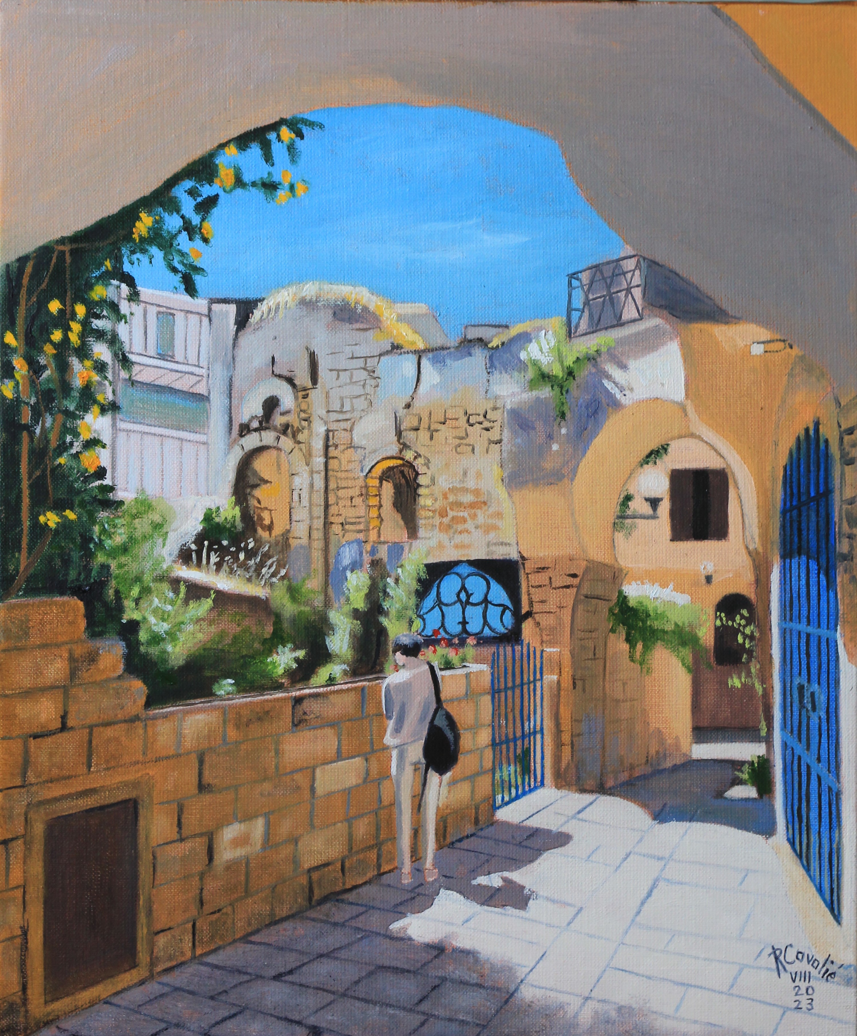 R. Cavalié, N° 1230 Jaffa. Dans la vieille ville. R. Cavalié, N° 1230 Jaffa. Dans la vieille ville.
