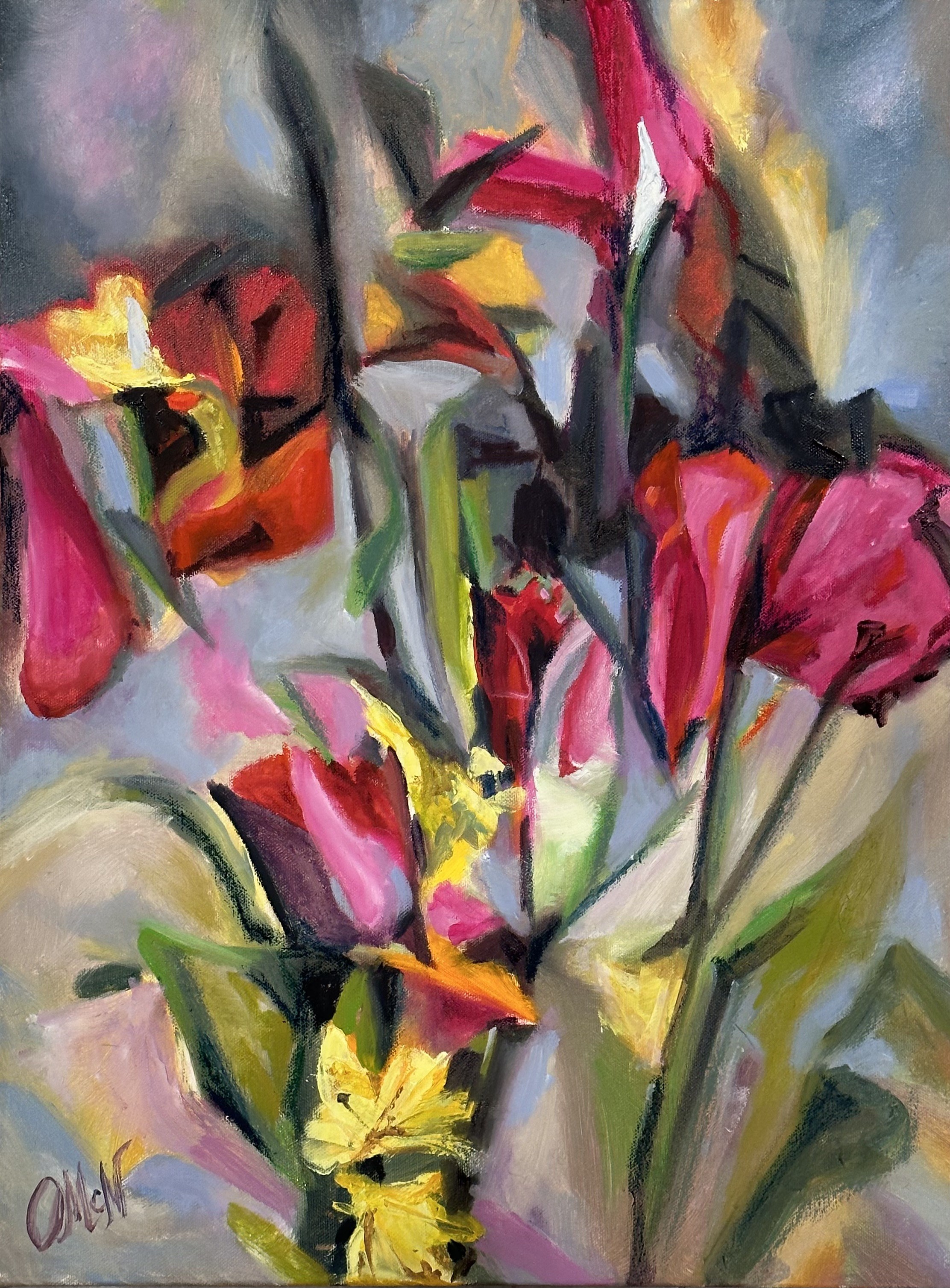 Olga McNamara, Sun-kissed blossoms on a summer canvas Olga McNamara, Sun-kissed blossoms on a summer canvas