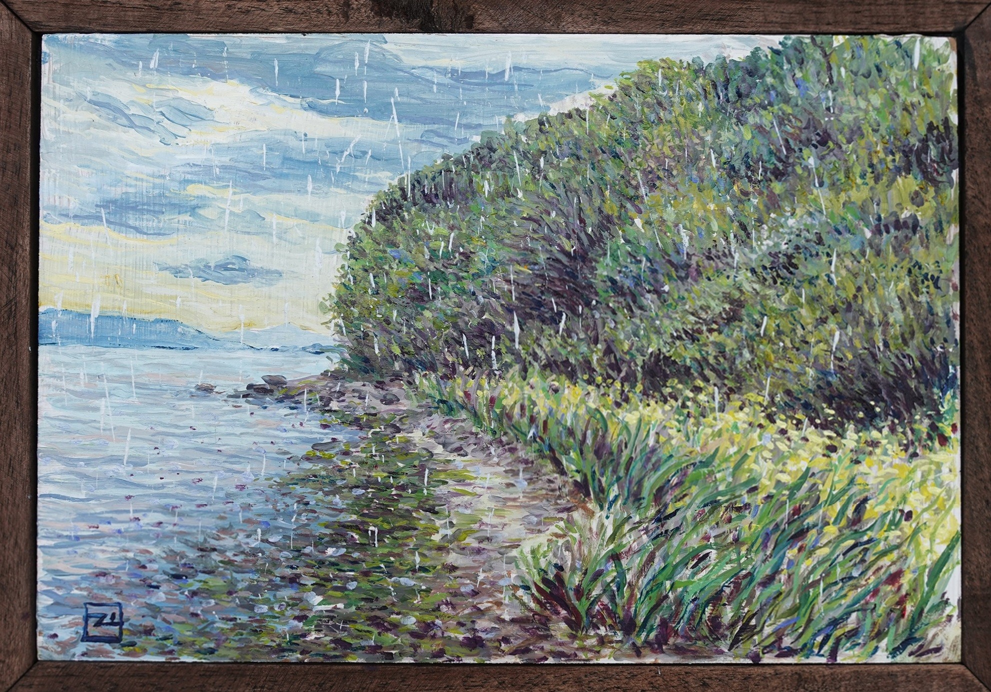 Yusuf Epcin, Spring Rain at Karanlik Liman Yusuf Epcin, Spring Rain at Karanlik Liman