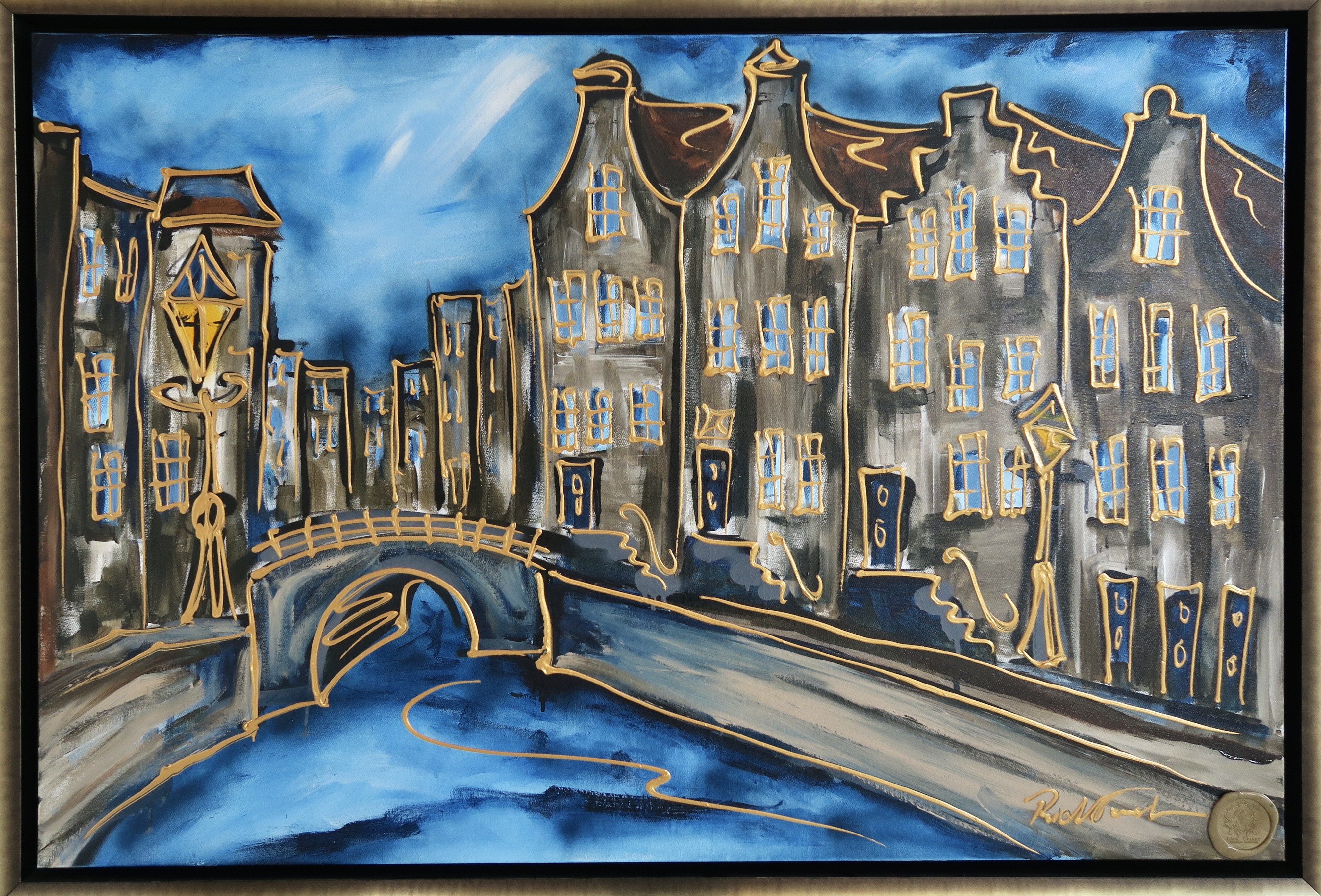 Rick Triest, Aan de Amsterdamse Grachten III Rick Triest, Aan de Amsterdamse Grachten III