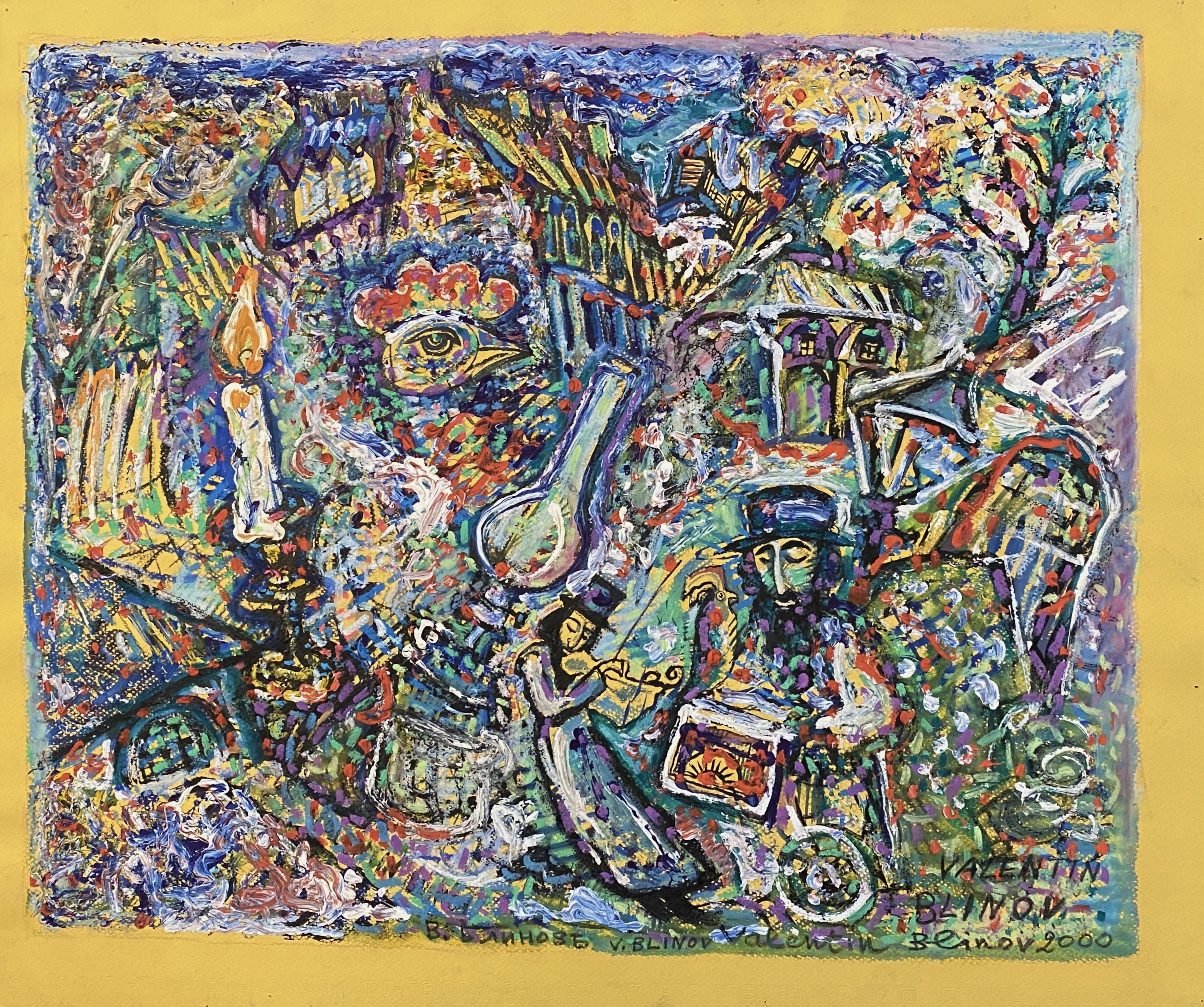 Valentin Blinov, Le violoniste Valentin Blinov, Le violoniste