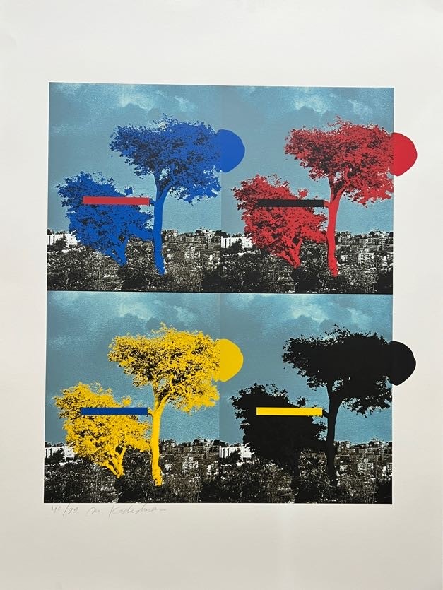 Menashe Kadishman, Jerusalem (Trees) Menashe Kadishman, Jerusalem (Trees)