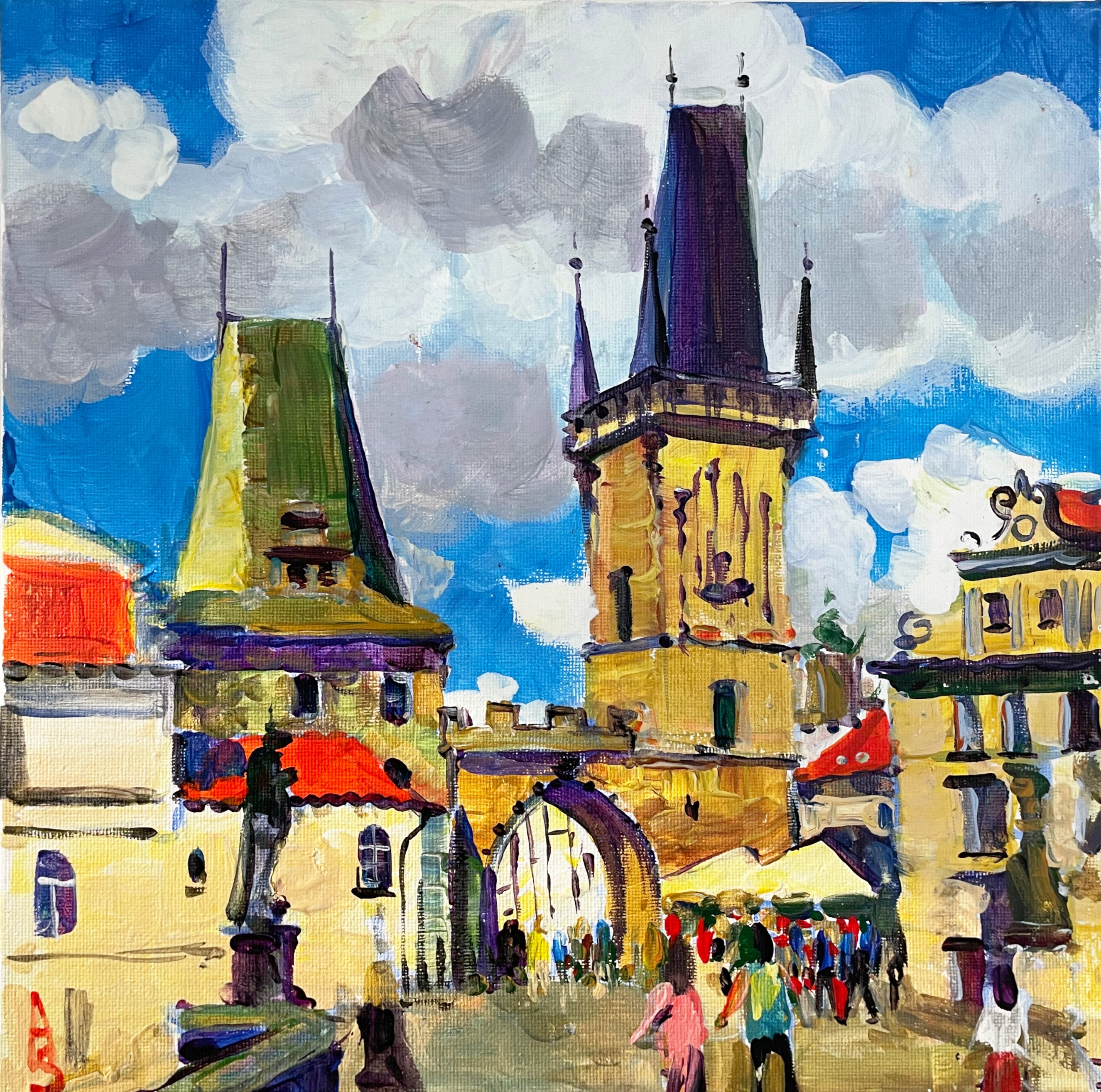 Sona Adalyan, Dream City Prague- Charles Bridge Sona Adalyan, Dream City Prague- Charles Bridge