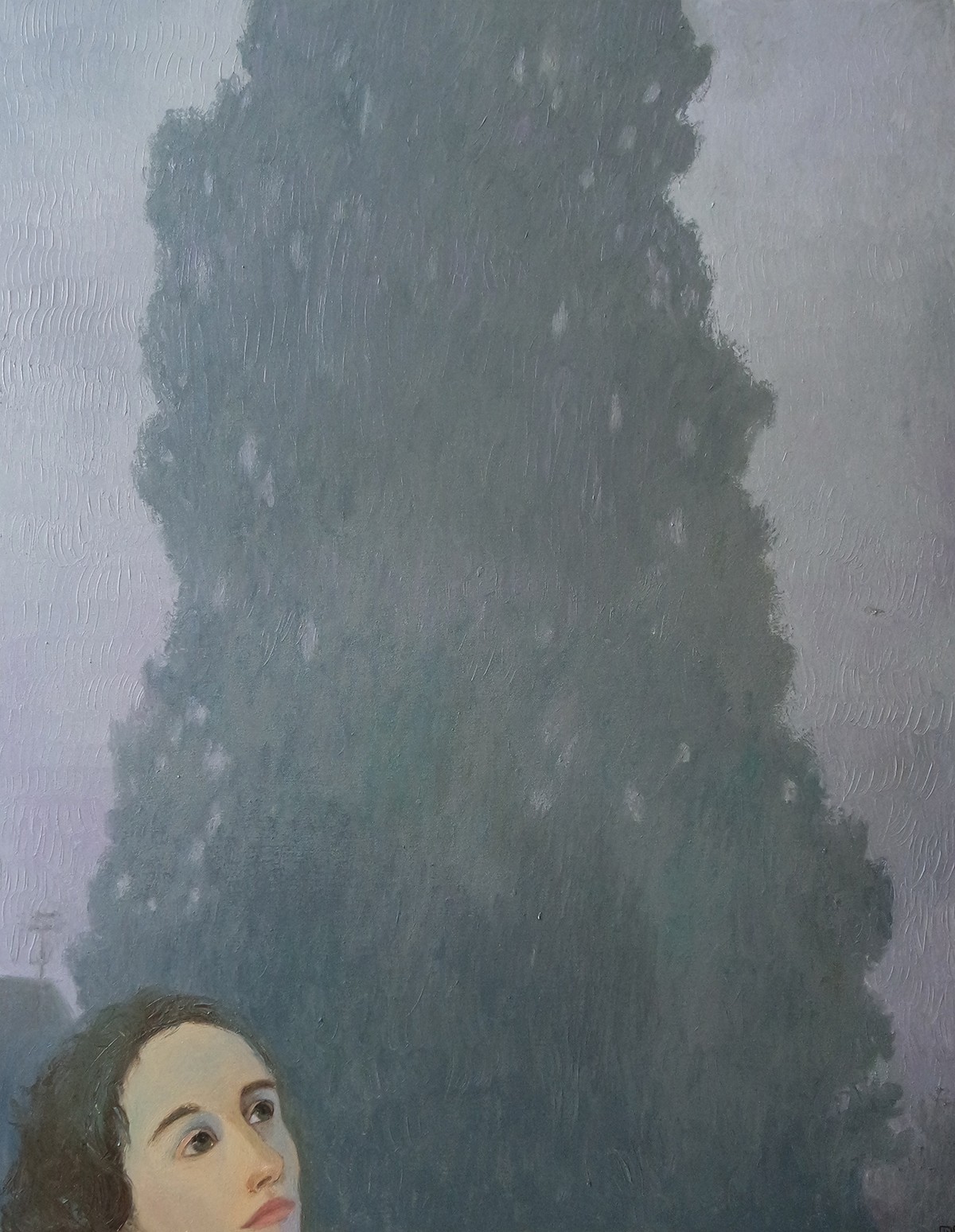 Galya Popova, Behind the tree Galya Popova, Behind the tree