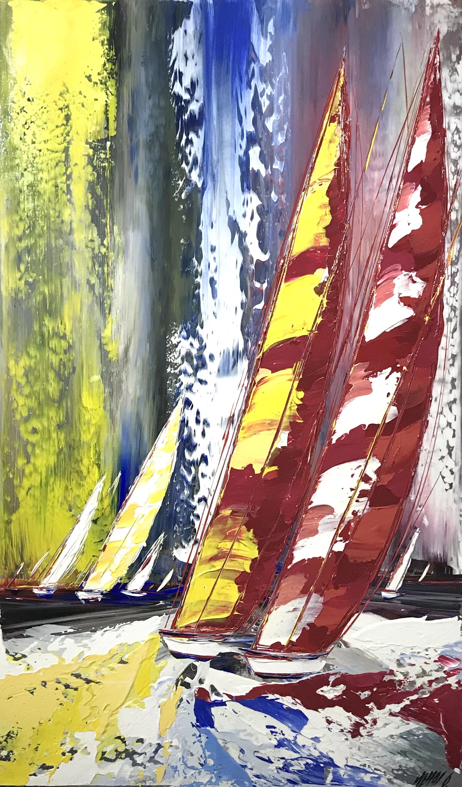 Olivier Messas, Couleurs de voile…II (Esprit voile) Olivier Messas, Couleurs de voile…II (Esprit voile)