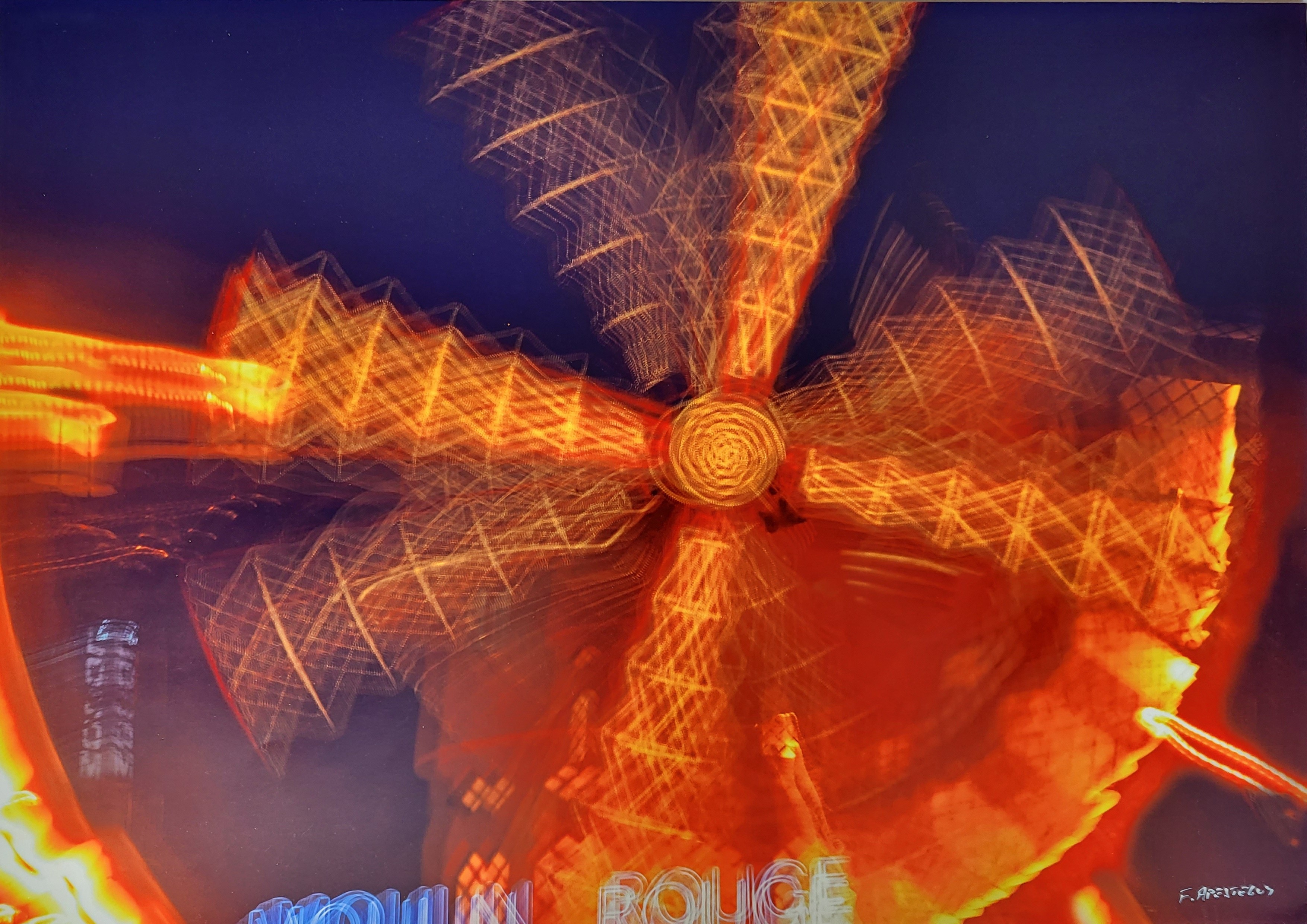 Francis Apesteguy, Le moulin rouge Francis Apesteguy, Le moulin rouge