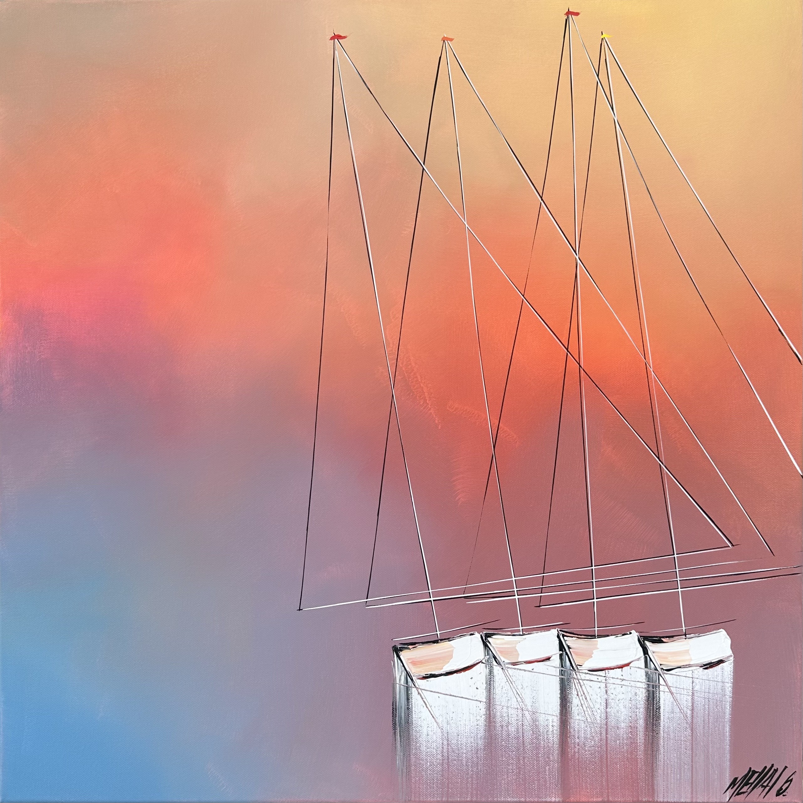 Olivier Messas, Aux premières lueurs de l’aube... (Esprit Voile) Olivier Messas, Aux premières lueurs de l’aube... (Esprit Voile)