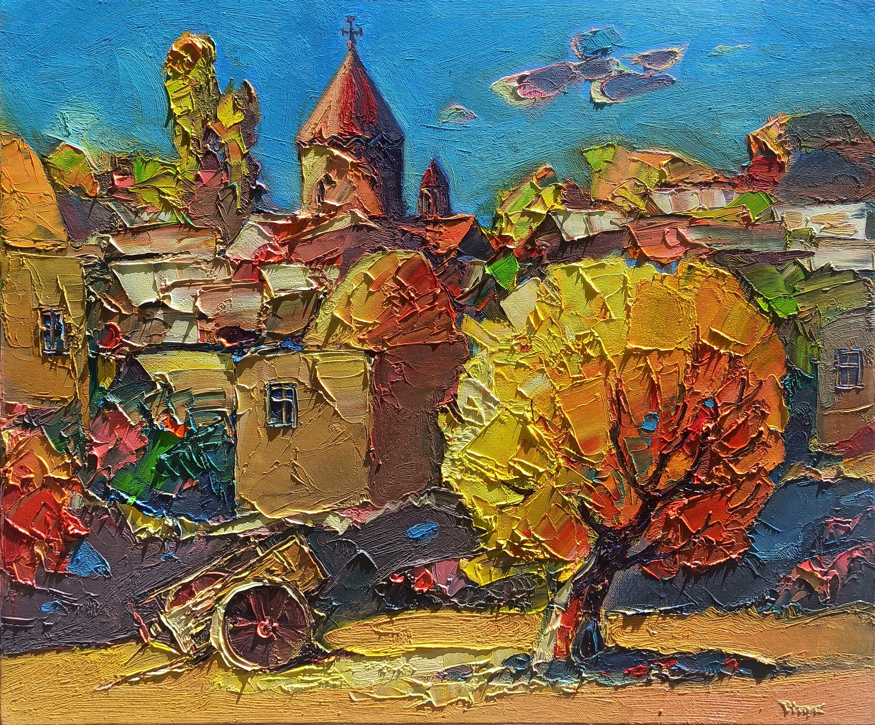 Hayk Miqayelyan, Rural scene Hayk Miqayelyan, Rural scene