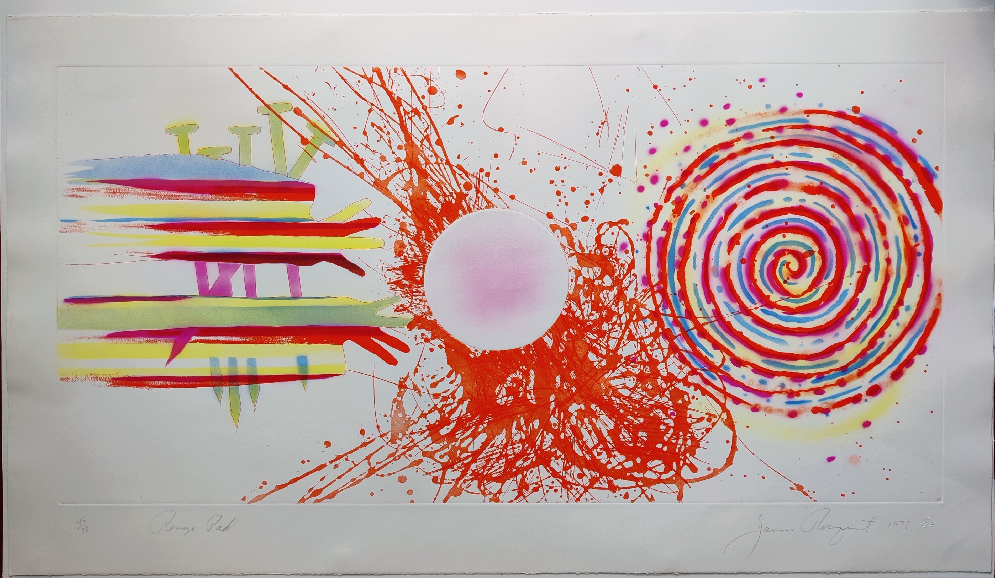 James Rosenquist, Rouge Pad James Rosenquist, Rouge Pad