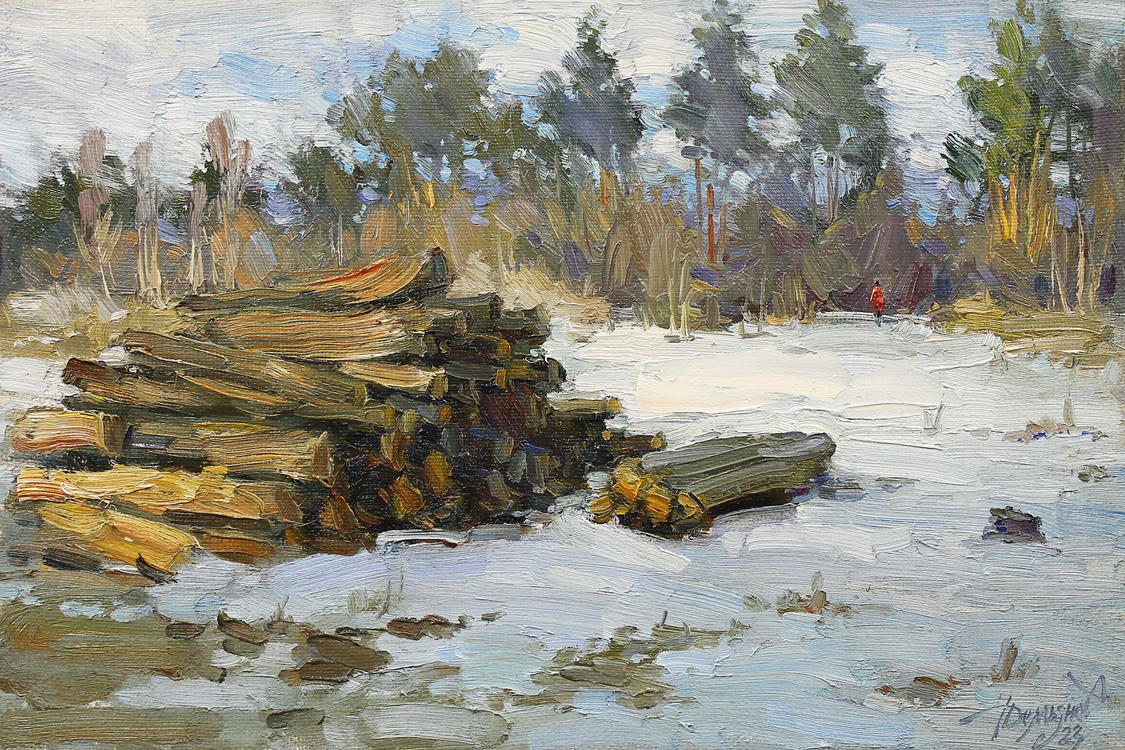 Yuriy Demiyanov, Woodpile Yuriy Demiyanov, Woodpile