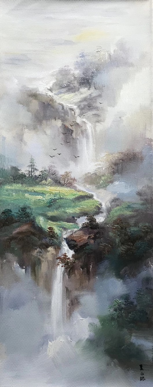 Xiaoqiong Mo, Paysage de Chine I Xiaoqiong Mo, Paysage de Chine I