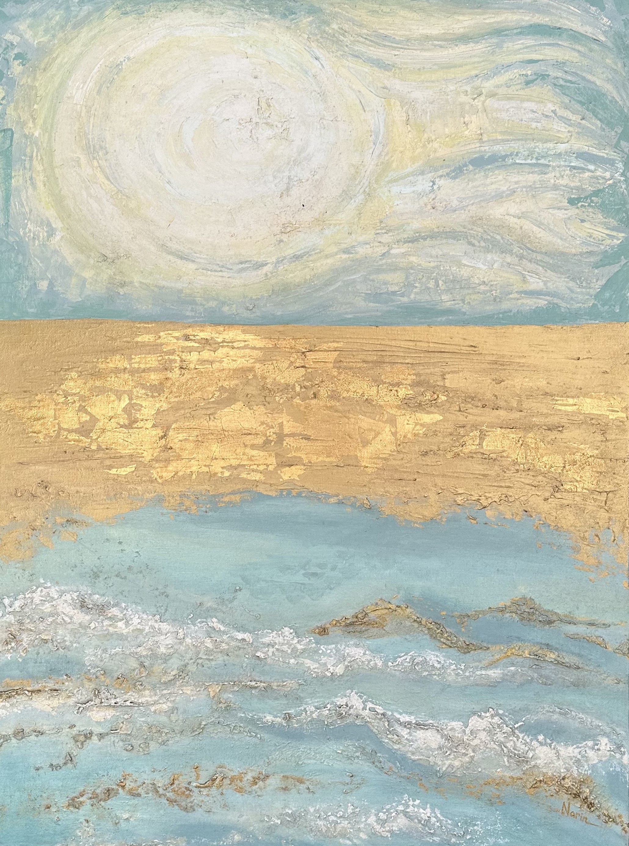 Narine Vardanyan, Beach scene Narine Vardanyan, Beach scene