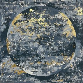 Painting, Blue moon, Chelsea Davine
