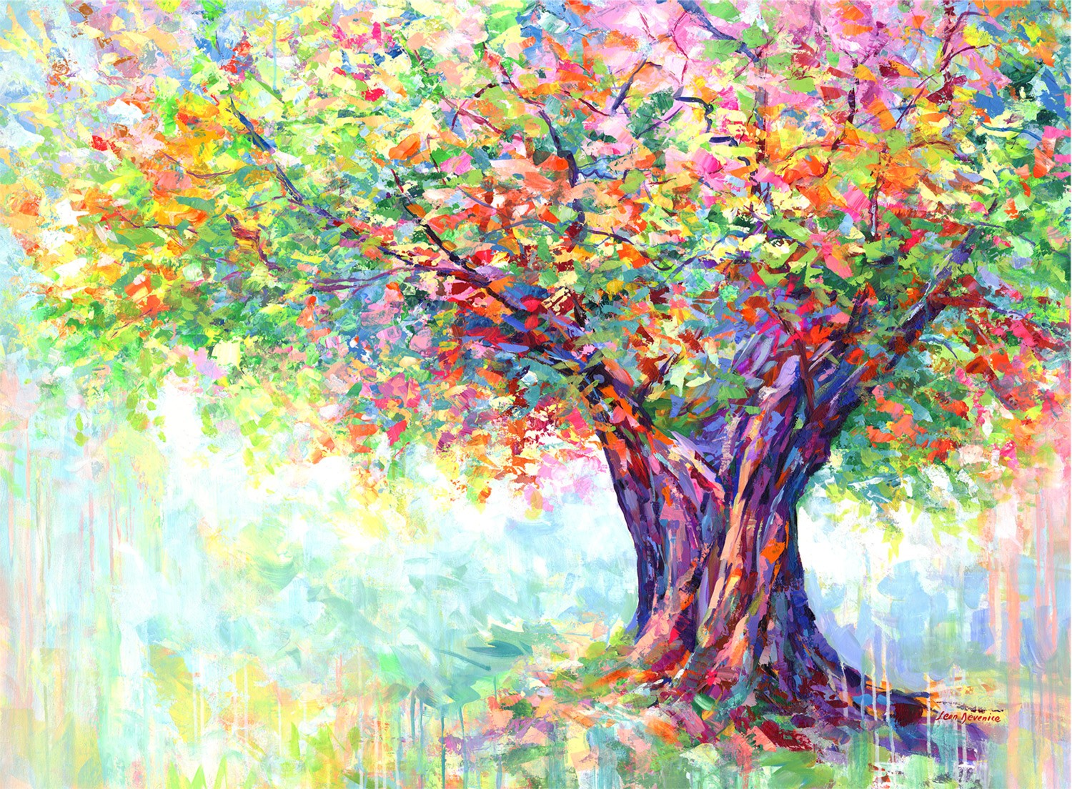 Leon Devenice, The tree of endless joy Leon Devenice, The tree of endless joy