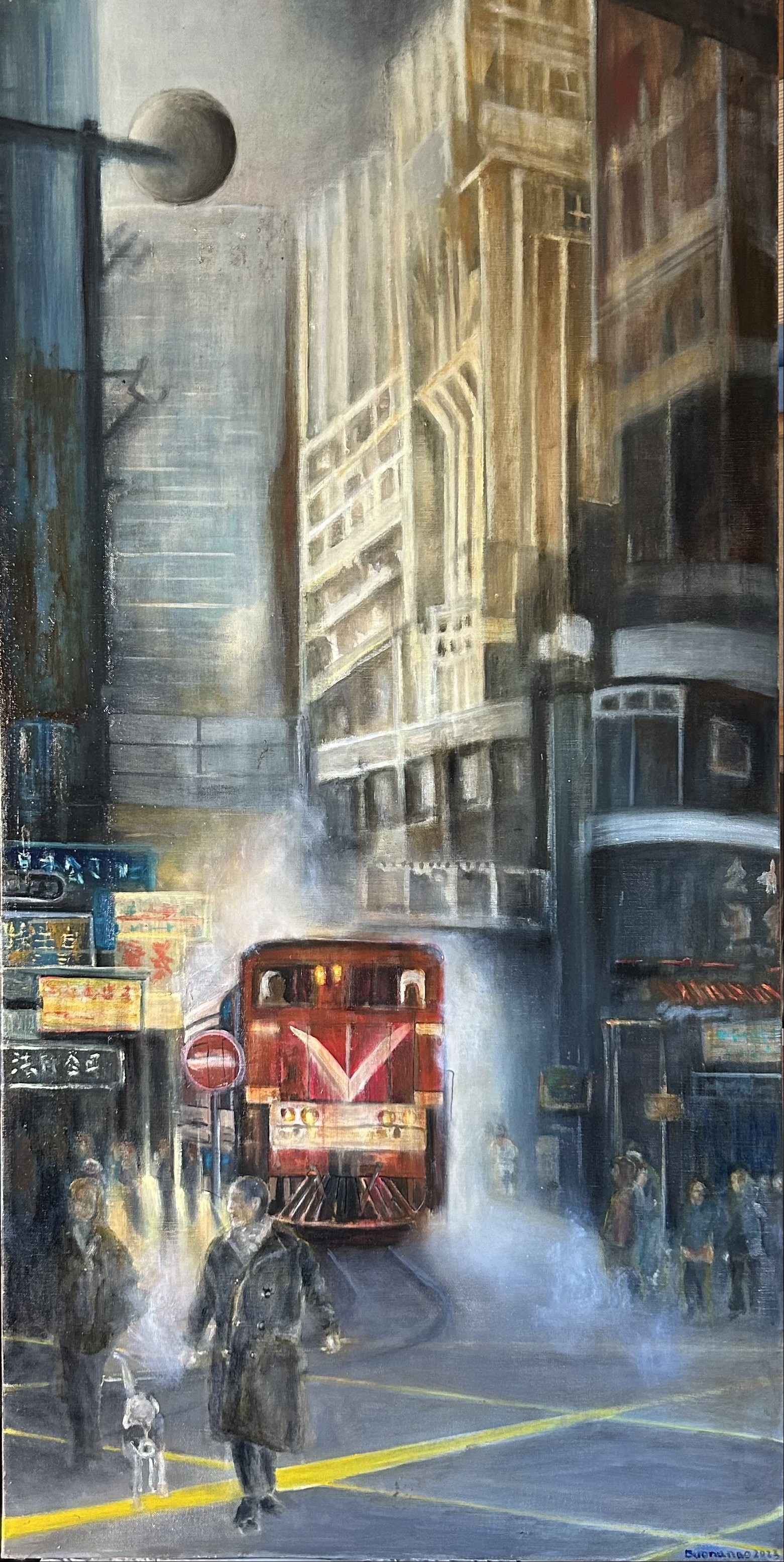 Lisbeth Buonanno, Hanoï-Hong Kong by night Lisbeth Buonanno, Hanoï-Hong Kong by night